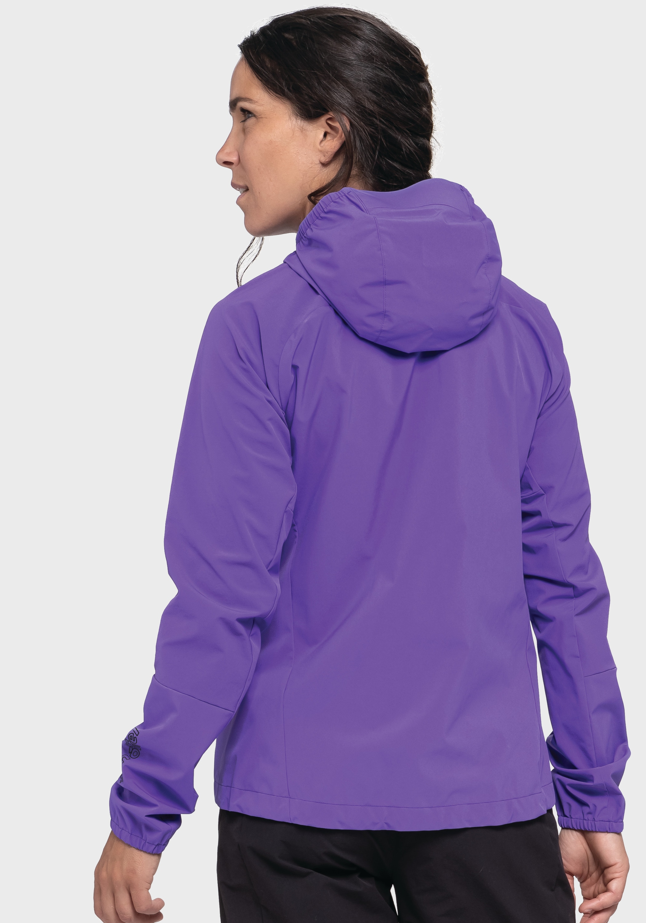 Schöffel Outdoorjacke »Bike Hybrid Jk Style Mamry WMS«, mit Kapuze