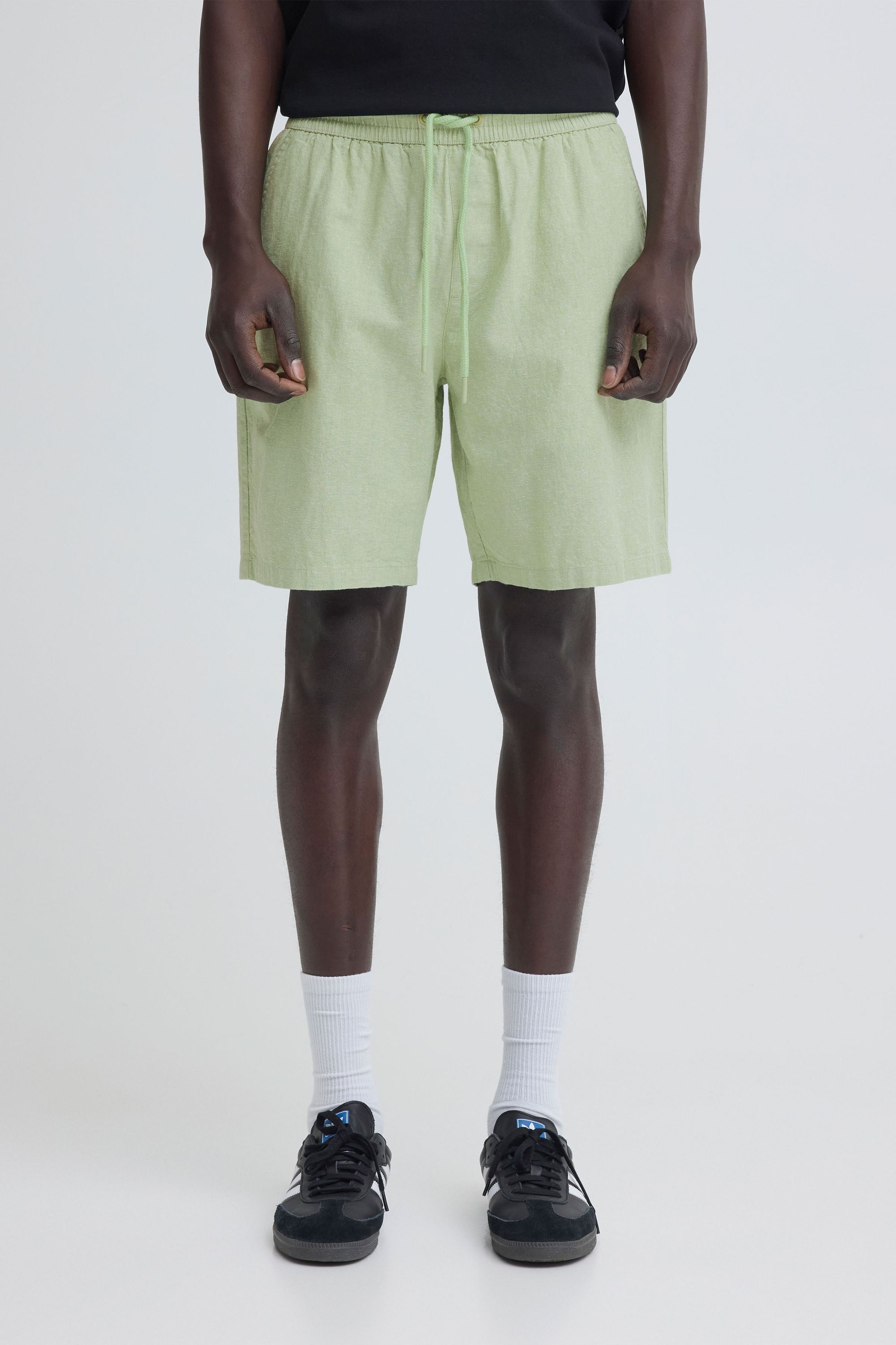 Blend Leinenhose "BHAban" Sommerliche Shorts mit elastischem Bund und Korde günstig online kaufen