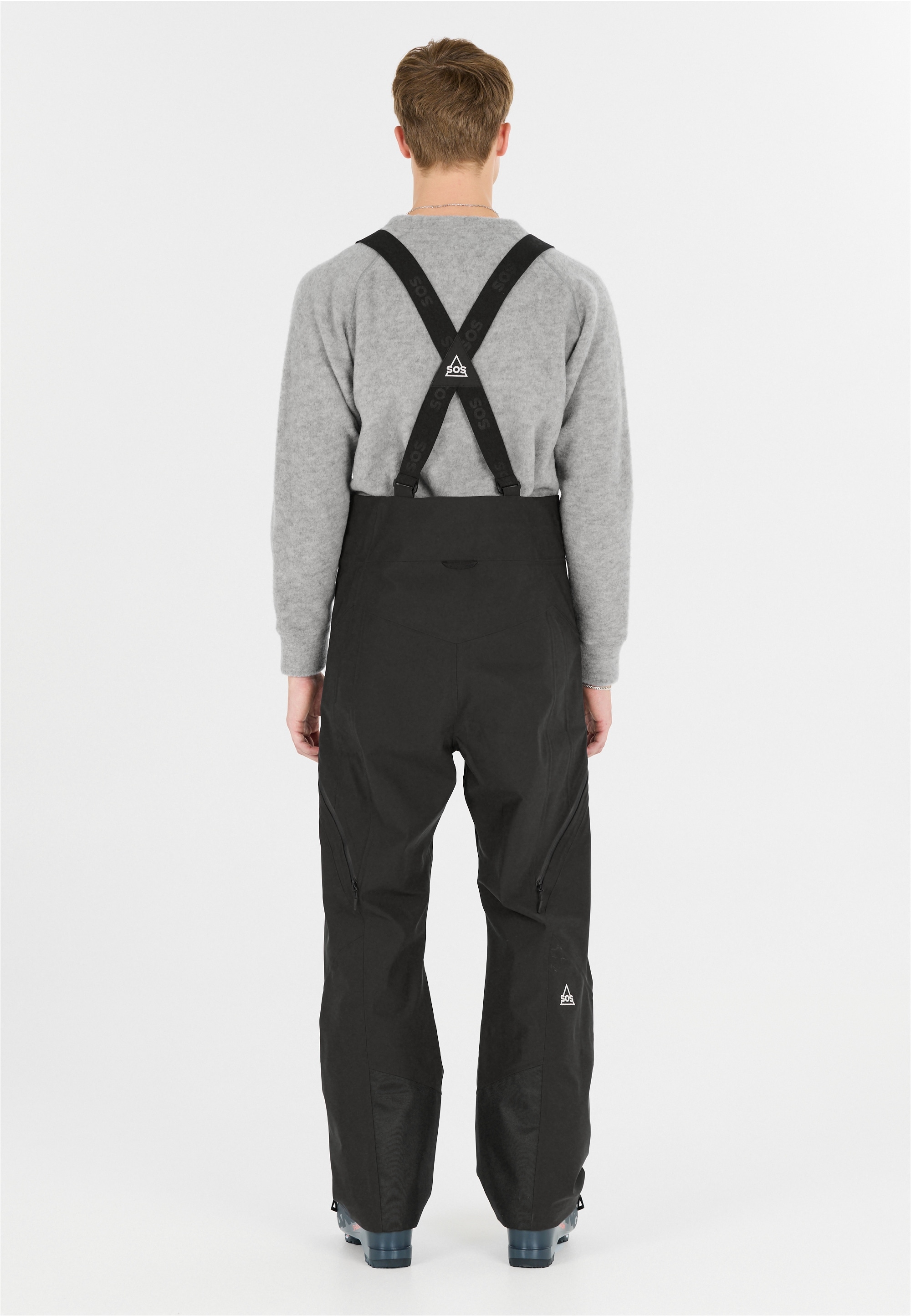 SOS Skihose »Hoverla«, mit smarten Hosenträgern und schützenden Features