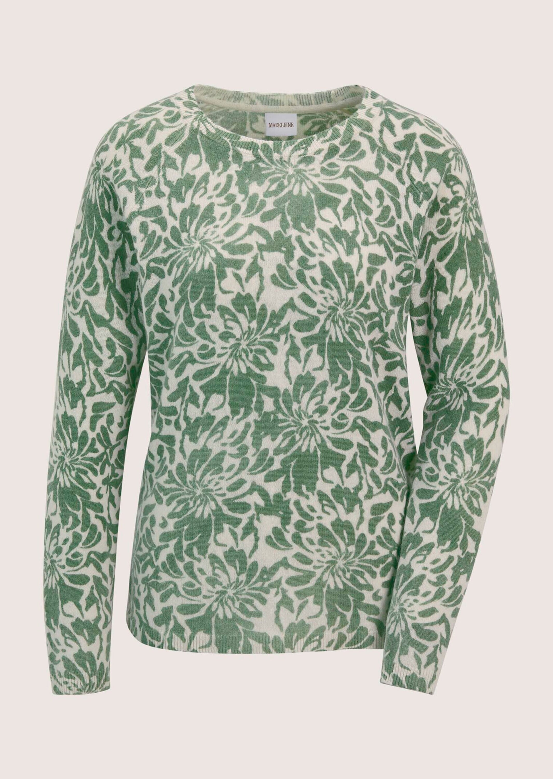 MADELEINE Longpullover "Strickpullover Frühlingshafter Kaschmirpullover mit günstig online kaufen