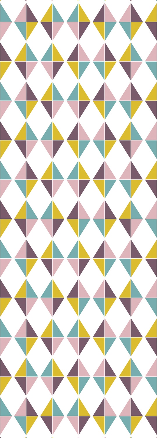 queence Vinyltapete »Jocelyn« 90 x 250 cm selb...