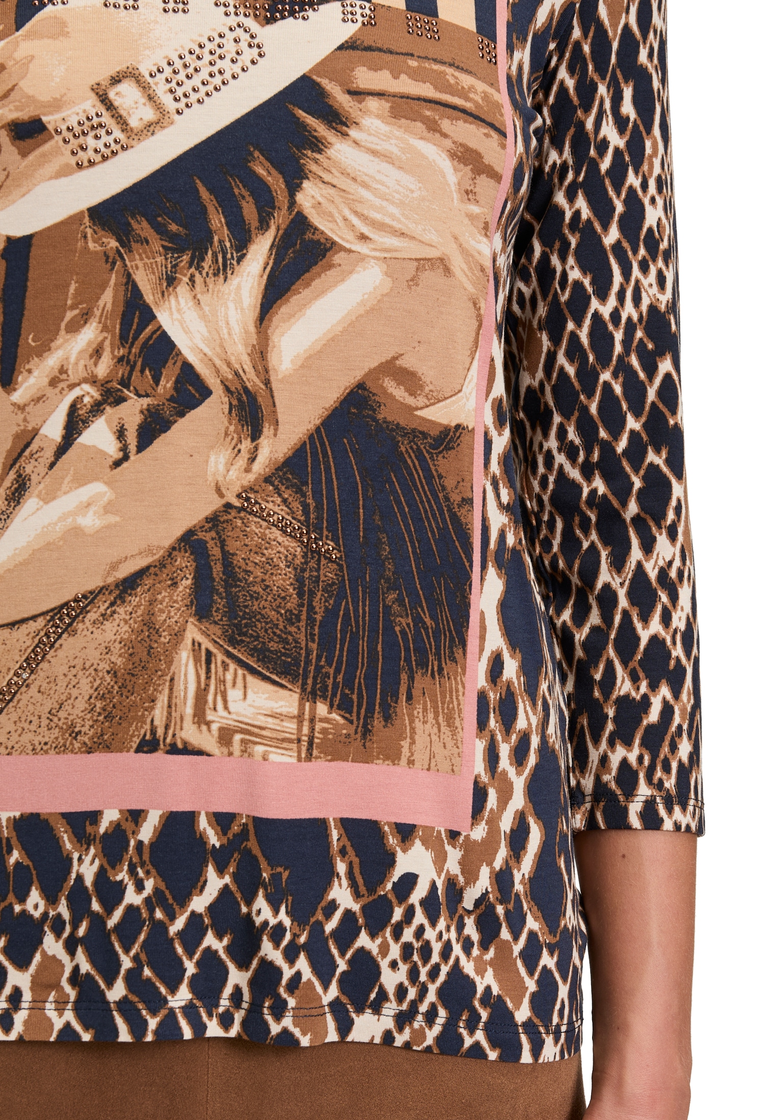 Betty Barclay 3/4-Arm-Shirt »Betty Barclay Damen Basic Shirt mit Rundhalsausschnitt«, (1 tlg.)