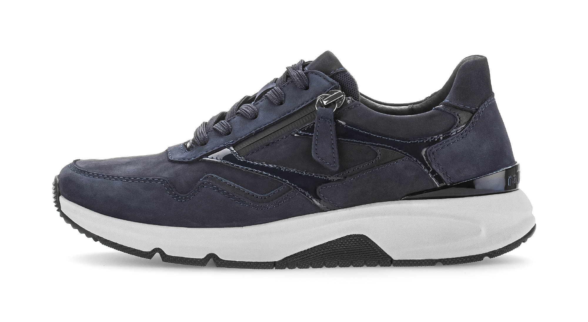 Gabor Rollingsoft Plateausneaker, Schnürschuh, Halbschuh mit der typischen rollingsoft-Laufsohle