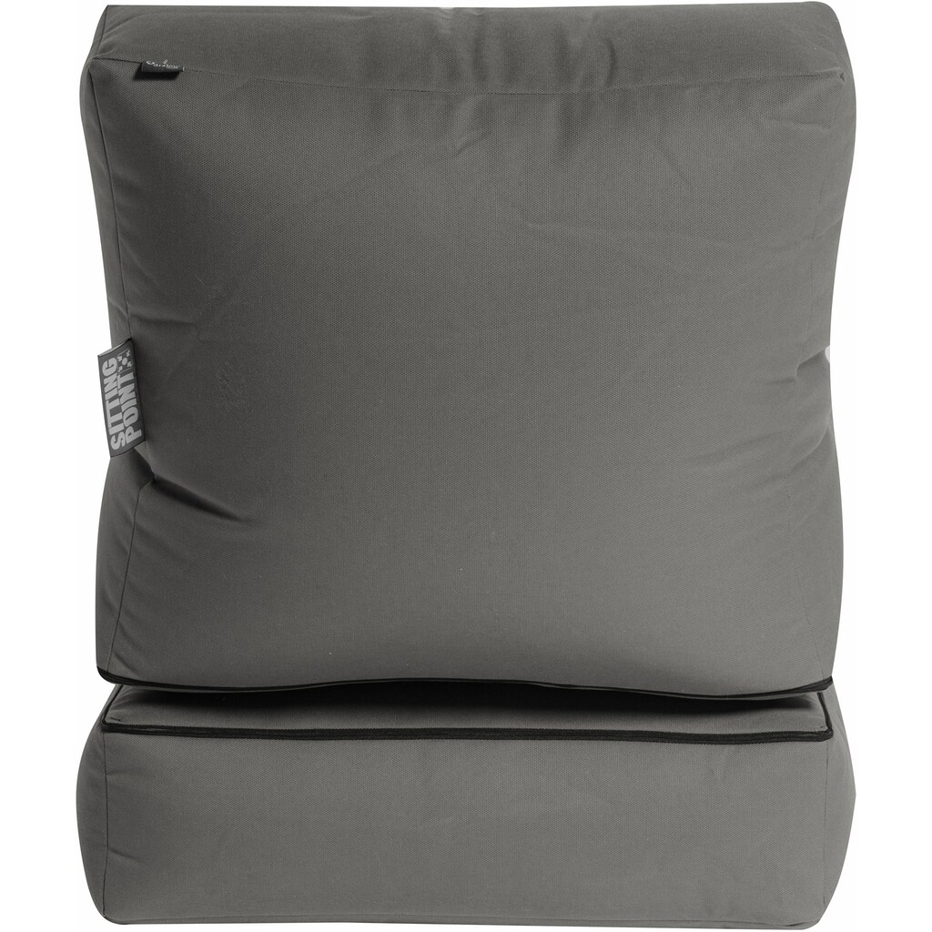 Sitting Point Sitzsack »Sitzsack und Sitzliege Twist OUTSIDE«, outdoorfähig