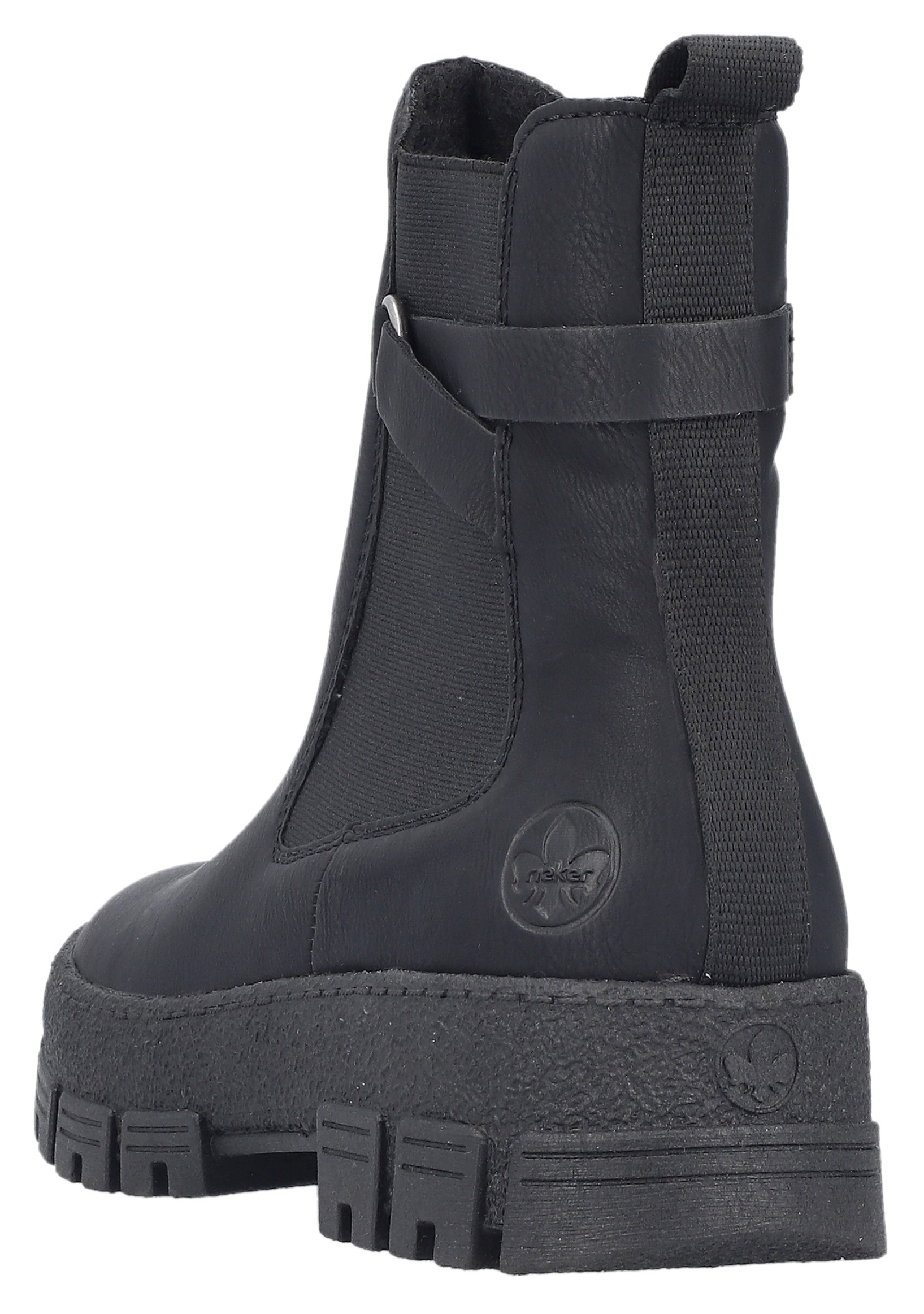 Rieker Winterstiefelette, Chelseaboots, Plateauboots, Klassik-Stiefelette mit Warmfutter