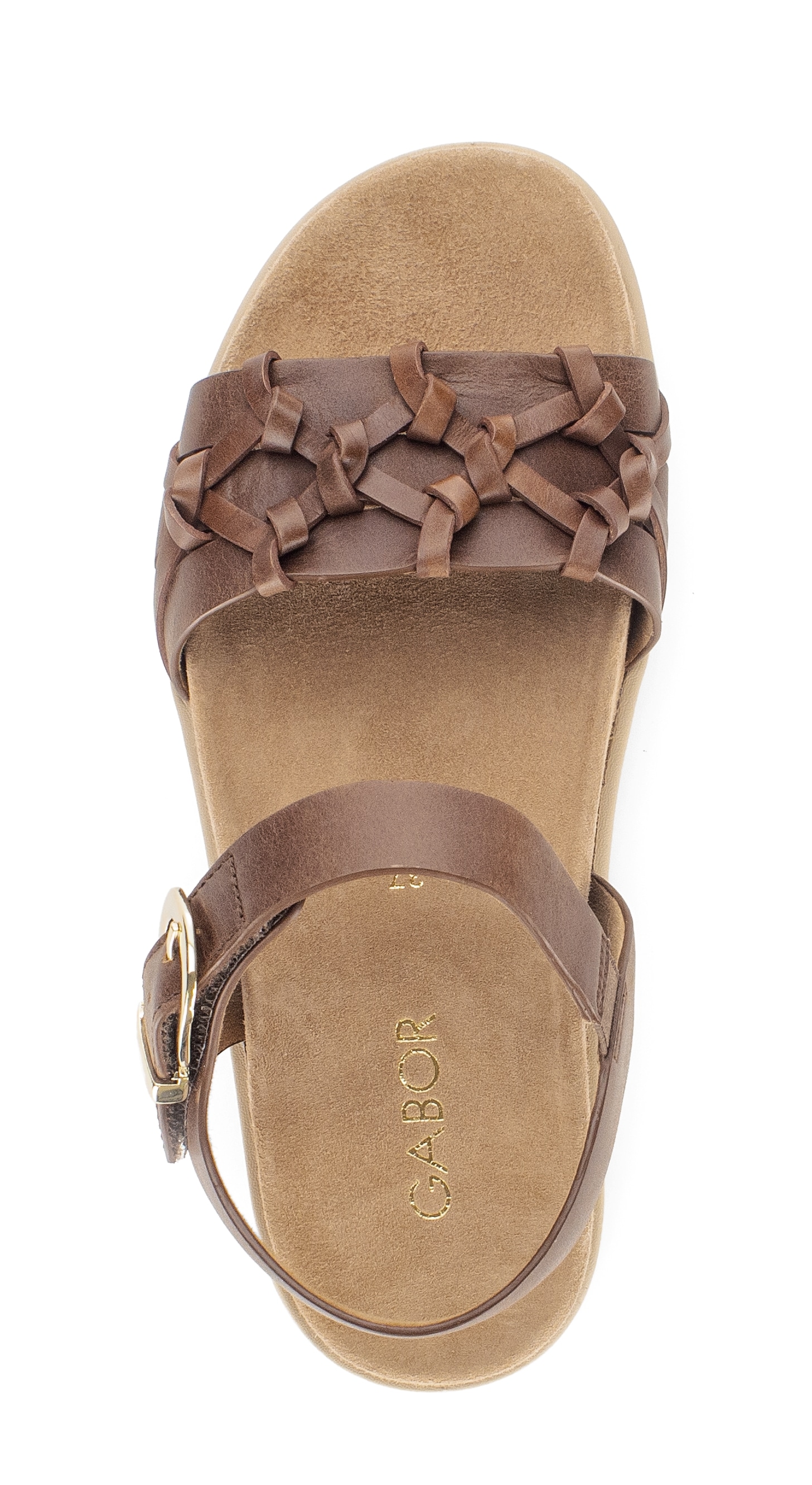 Gabor Riemchensandale  , Sandalette, Sommerschuh mit aufwendigen Details