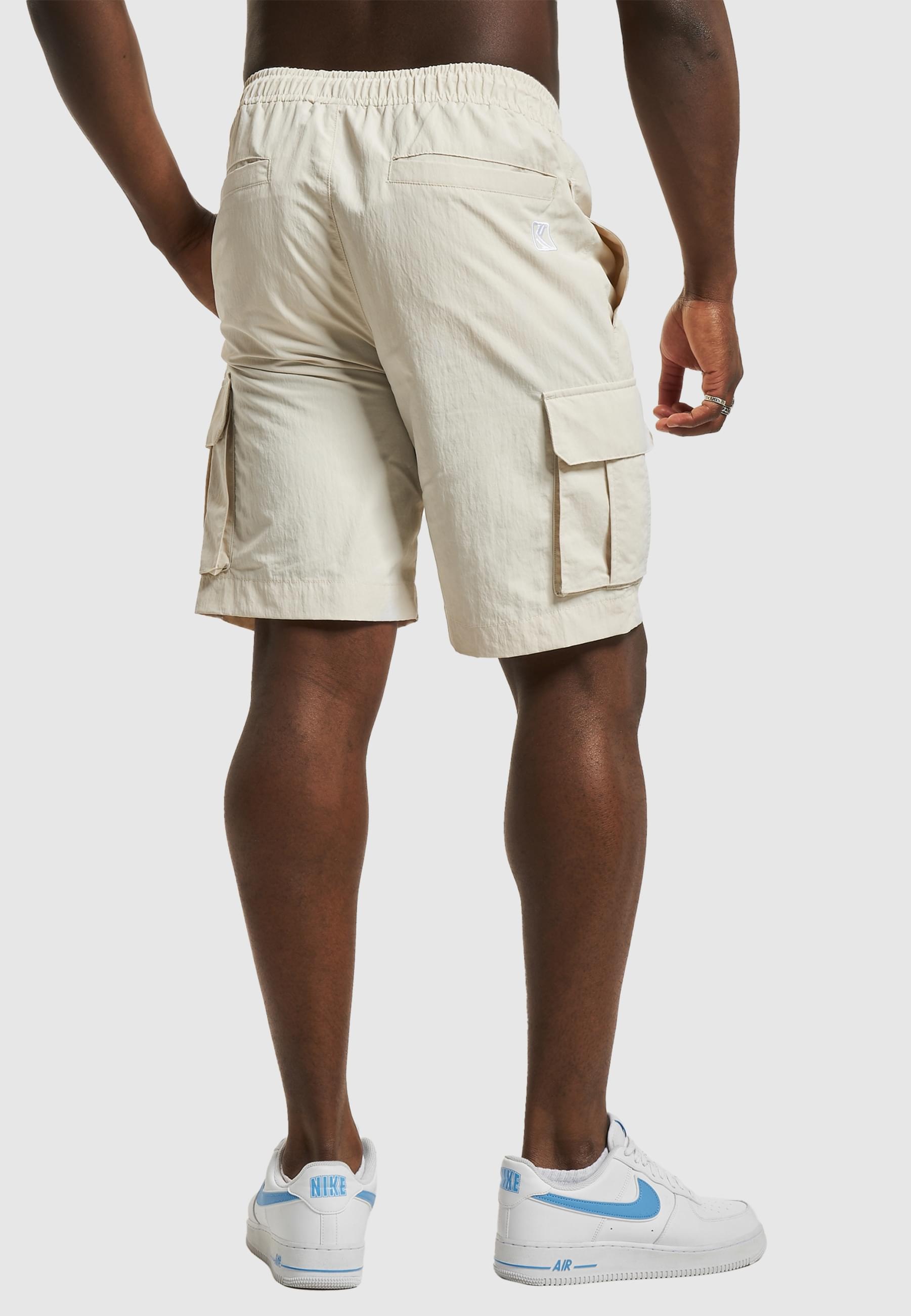 Karl Kani Cargoshorts »Karl Kani Herren KM232-025-2 KK Rubber Signature Cargo Shorts«, (1 tlg.)