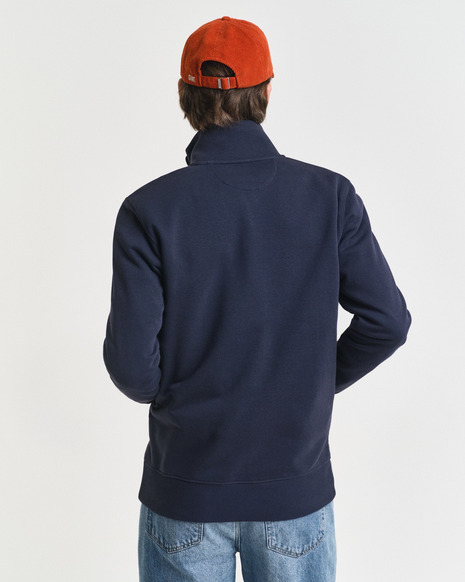 Gant Sweatjacke "REG SHIELD FULL ZIP SWEAT" mit Logostickerei auf der Brust günstig online kaufen