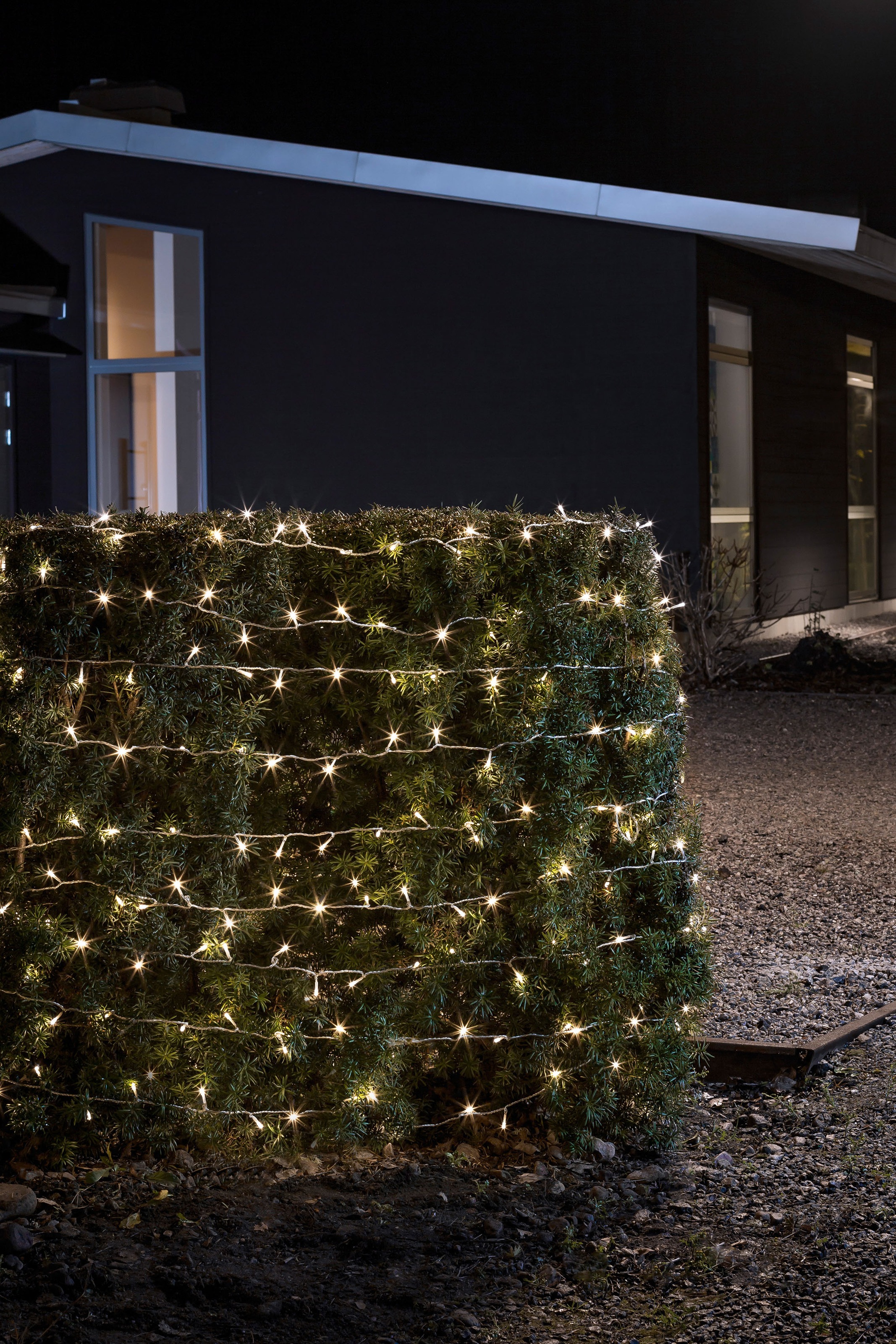 KONSTSMIDE LED-Lichterkette »Weihnachtsdeko aussen«, 240 St.-flammig, LED Lichterkette, 240 warm weiße Dioden