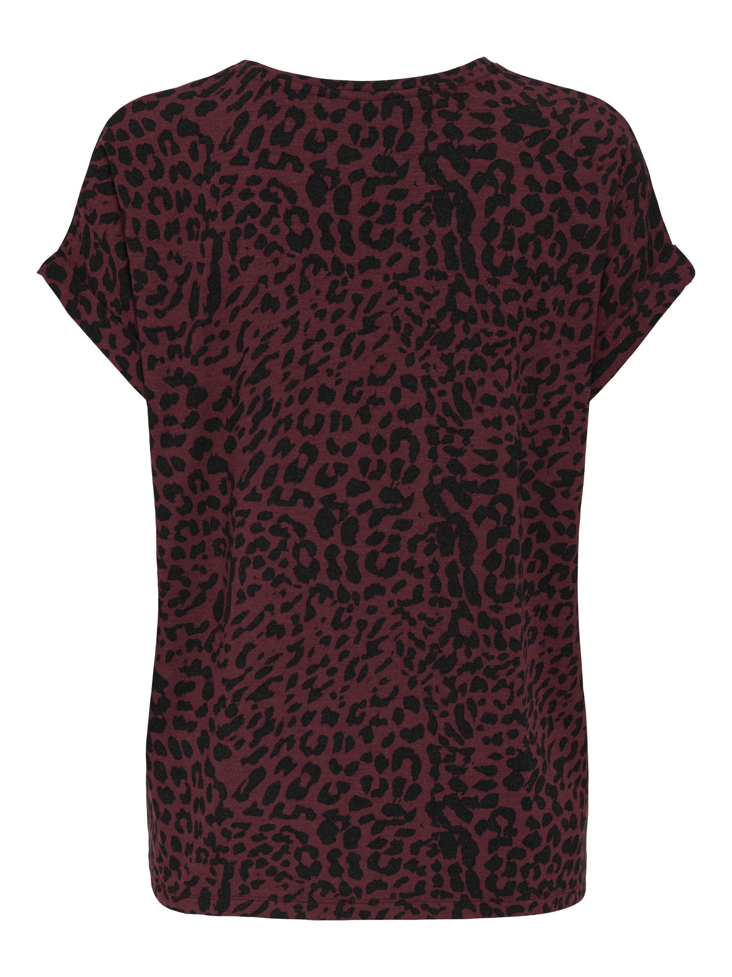 ONLY Kurzarmshirt "ONLMOSTER – Shirt mit Animal-Print und lockerem Schnitt" günstig online kaufen