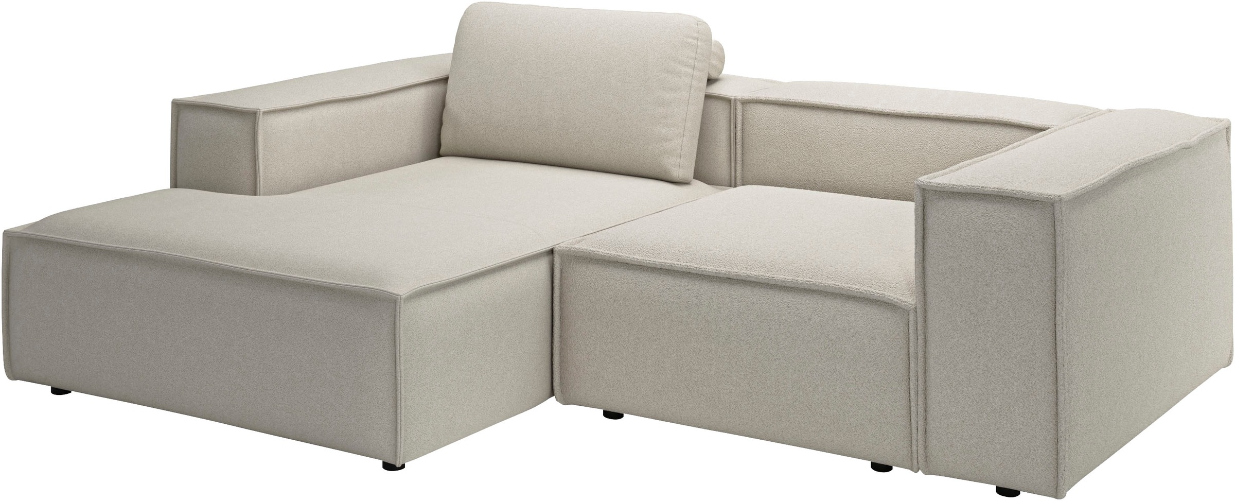 Places of Style Ecksofa "Watertown, kompakte L-Form, 246 cm breite für klei günstig online kaufen