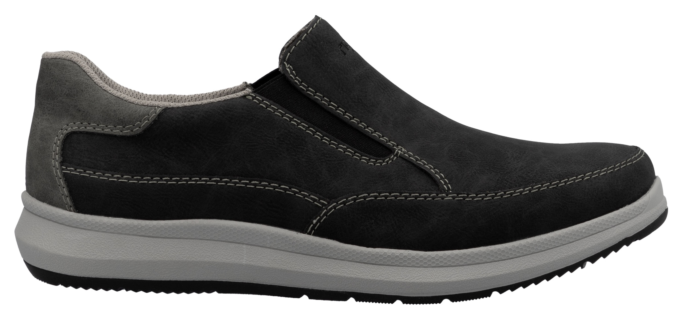 Rieker Slipper, Slip-on-Sneaker, Halbschuh, Loafer, Freizeitschuh mit Gummizug