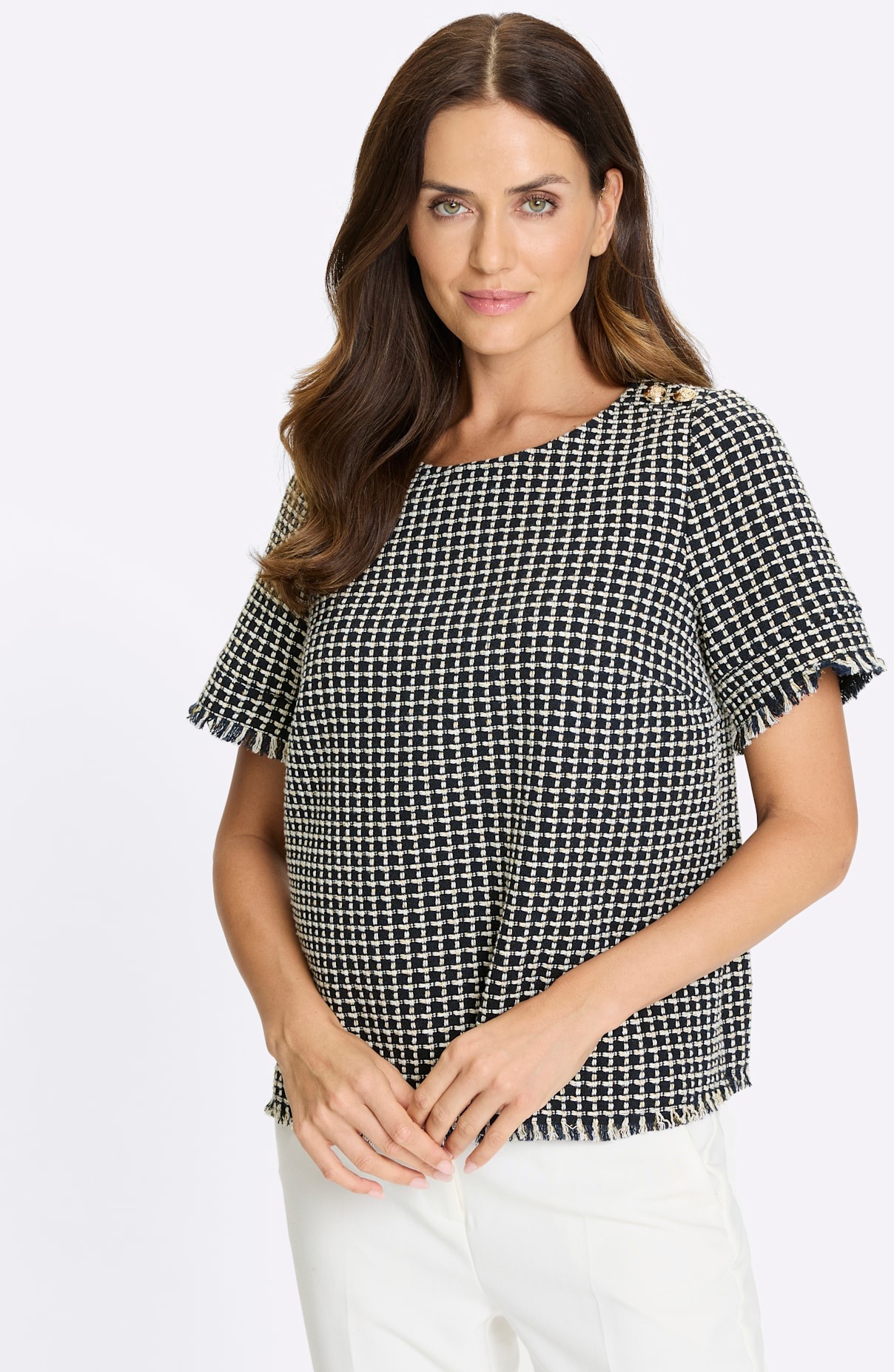 heine Kurzarmbluse günstig online kaufen