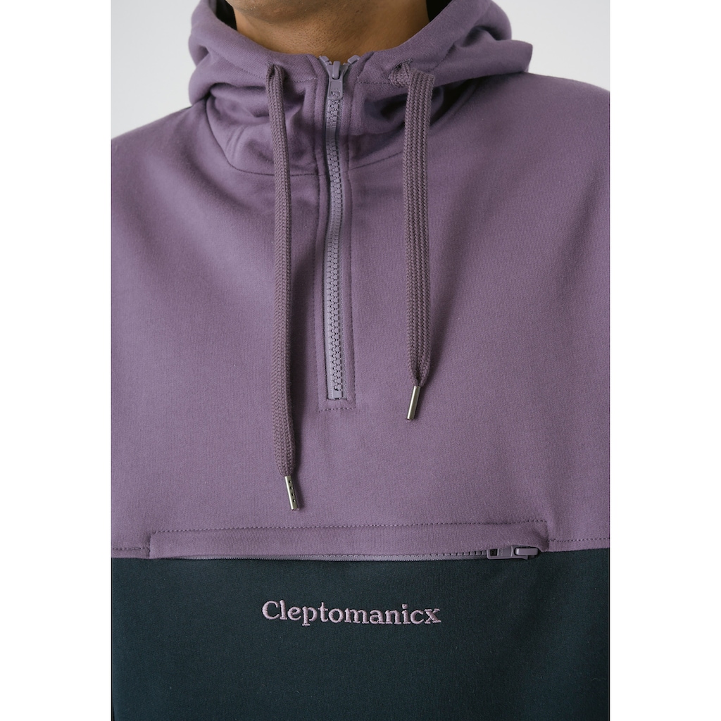 Cleptomanicx Kapuzensweatshirt »Hooded Block«