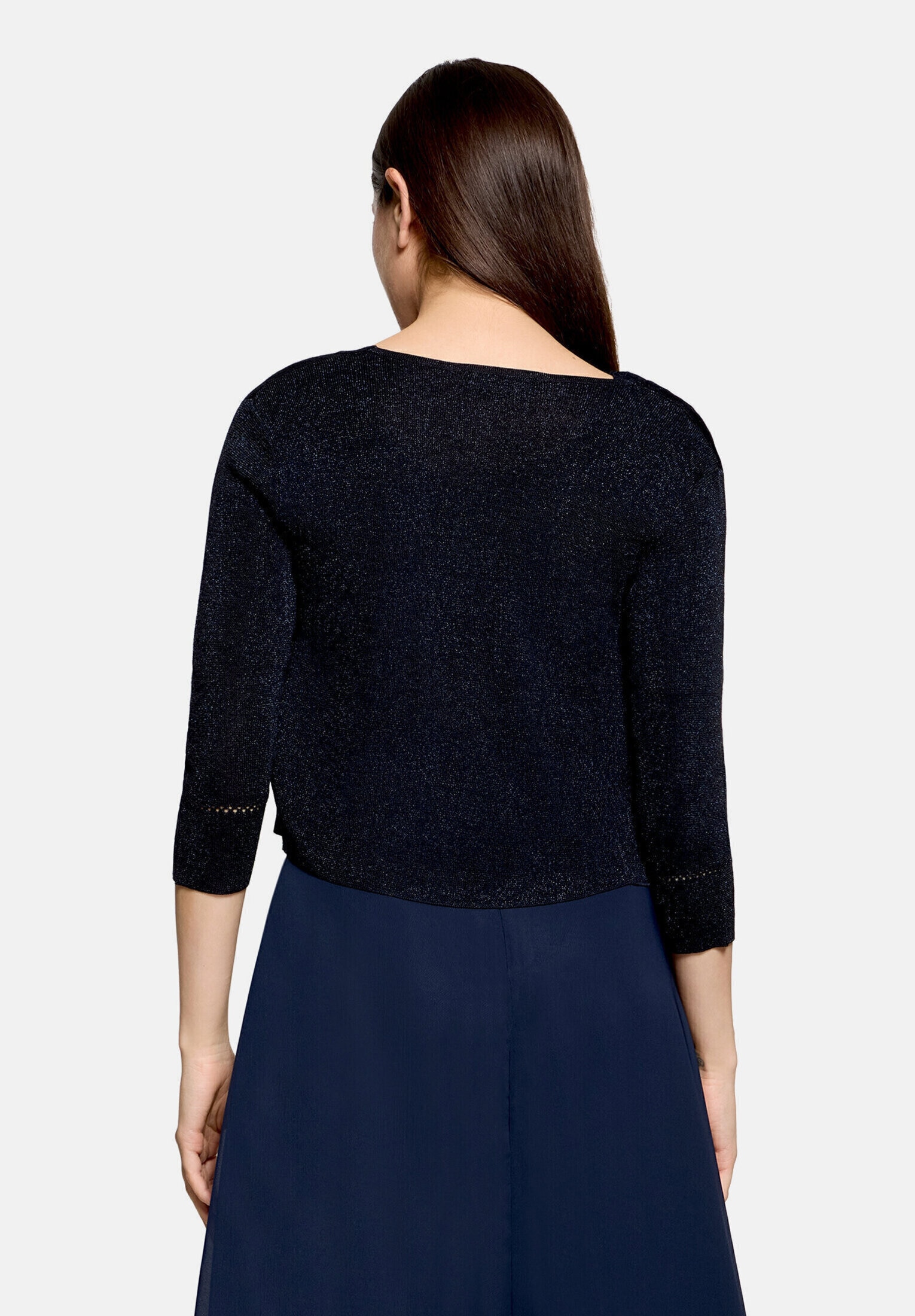Vera Mont Strickjacke »Damen ohne Verschluss« 1 Stk. Glitzer