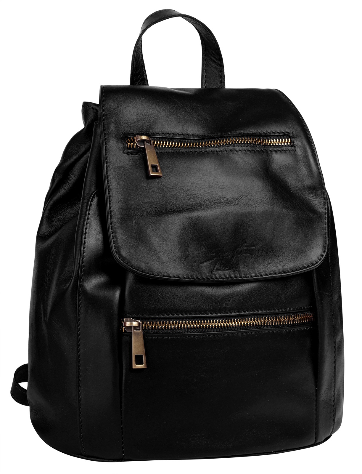 Thumbnail - Samantha Look Cityrucksack echt Leder, Made in Italy