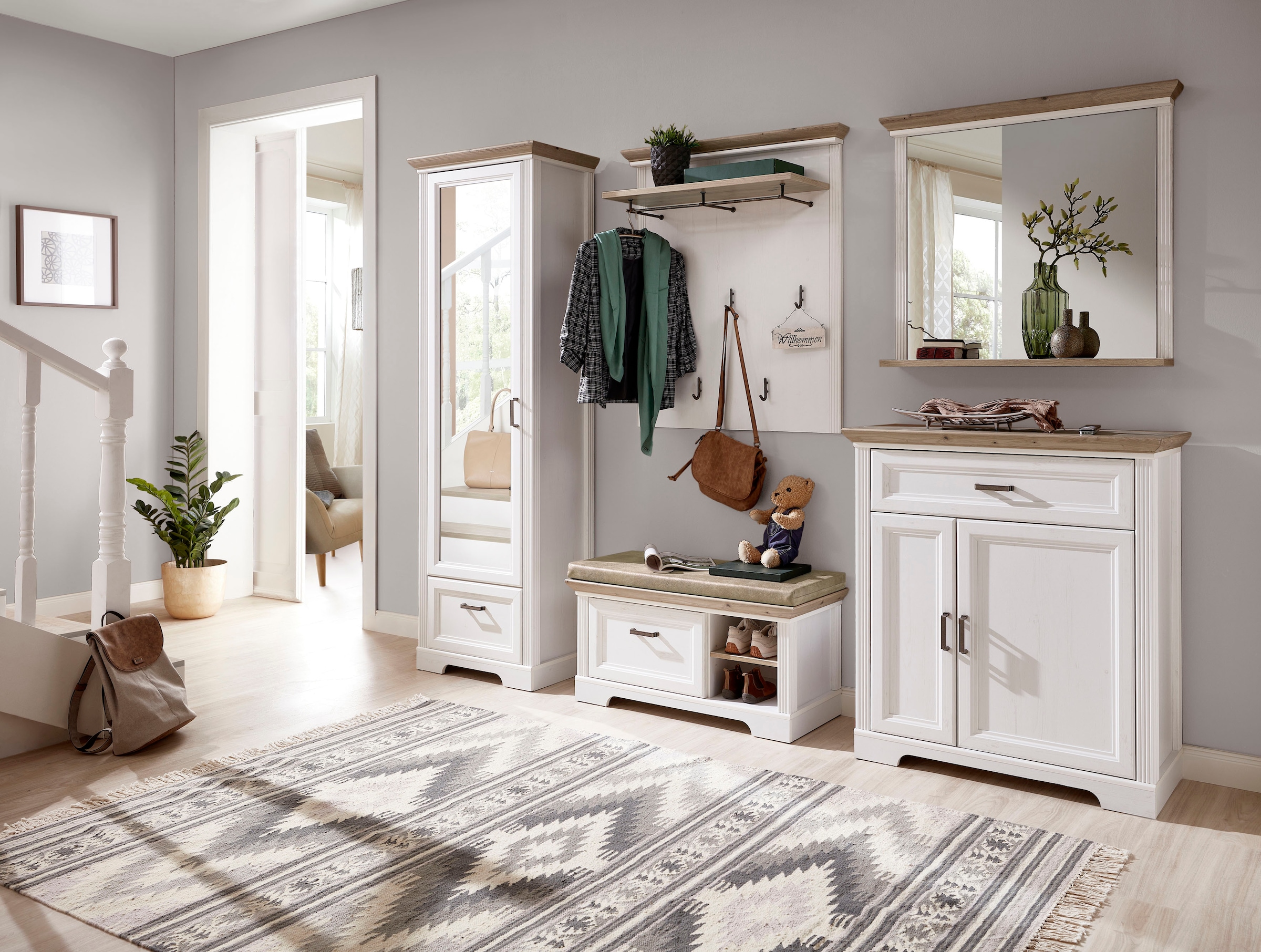 Innostyle Garderoben-Set "Jasmin" Set, 5 Stk. tlg. günstig online kaufen