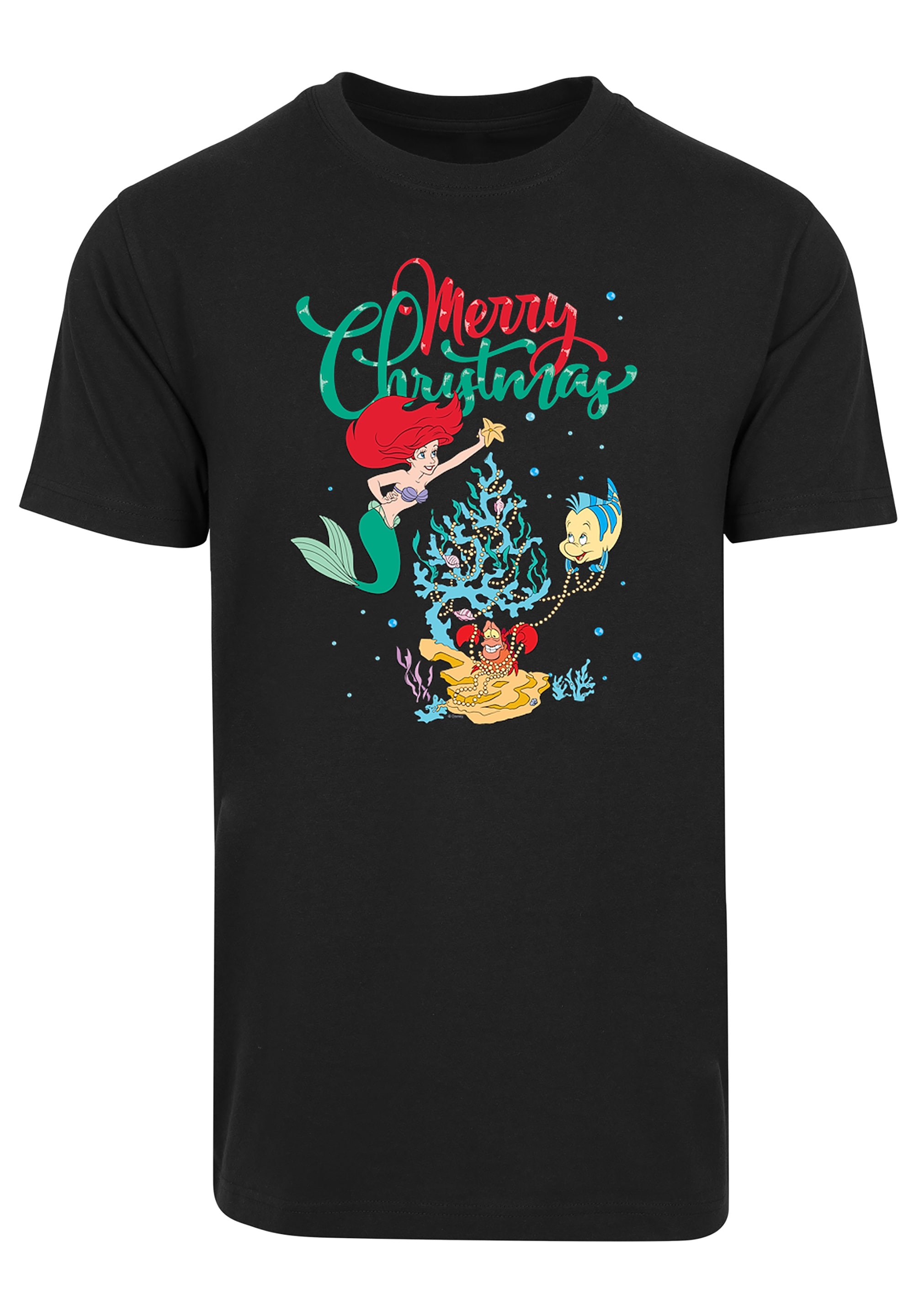 kaufen »Arielle ▷ Weihnachten«, Meerjungfrau F4NT4STIC Print BAUR T-Shirt die |