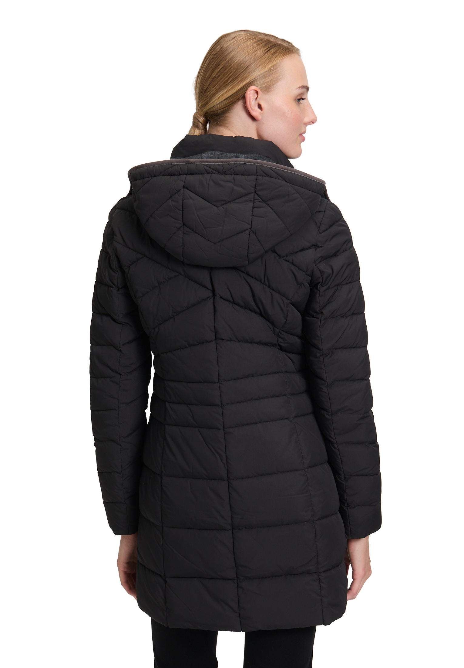 Gil Bret Steppjacke »Gil Bret Damen Steppmantel mit abnehmbarer Kapuze«, mit Kapuze