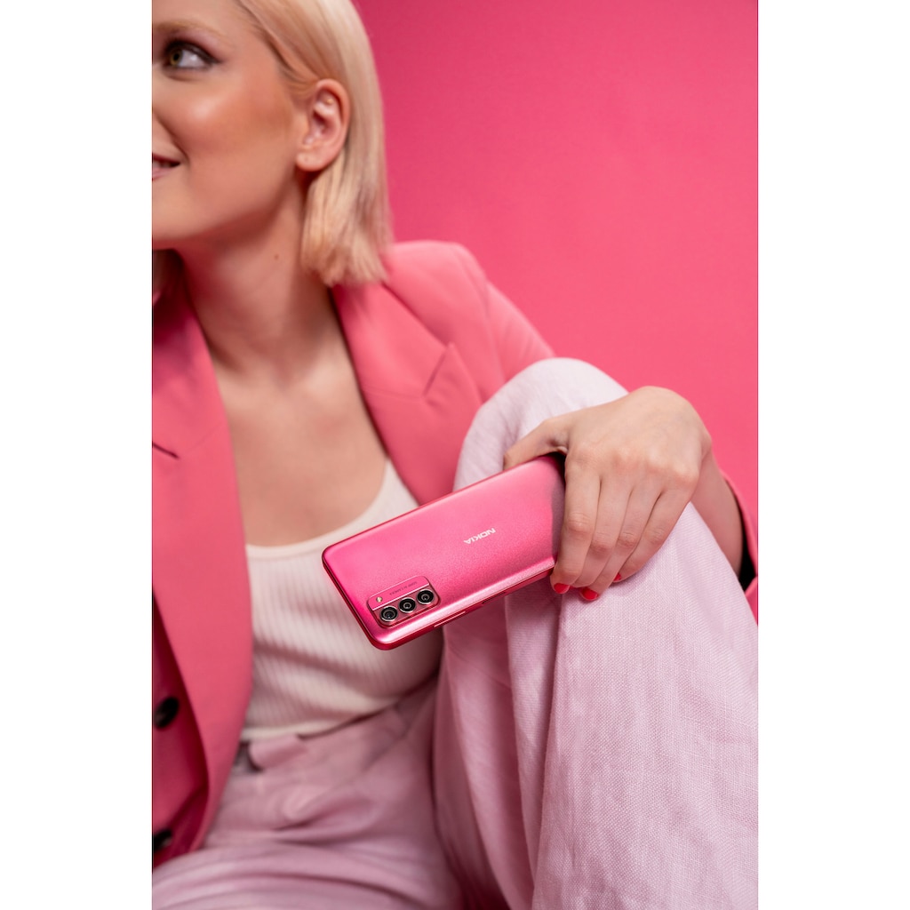 Nokia Smartphone »G42«, pink, 16,9 cm/6,65 Zoll, 128 GB Speicherplatz, 50 MP Kamera
