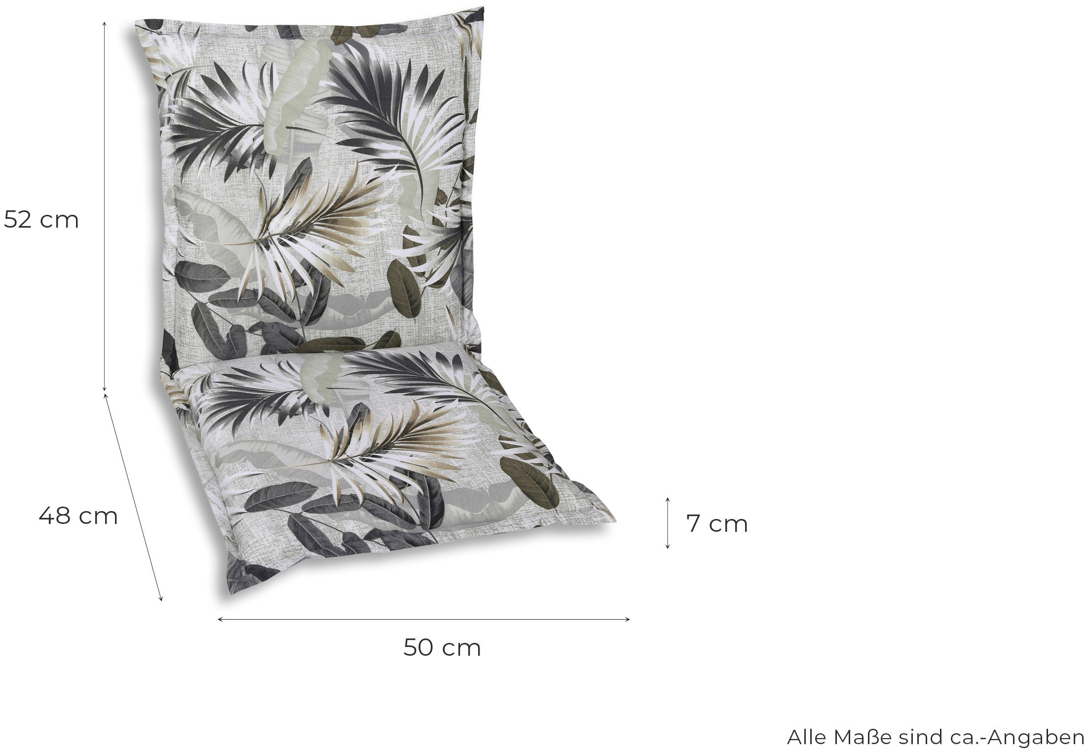 GO-DE Sesselauflage, 110x50 cm online kaufen | BAUR