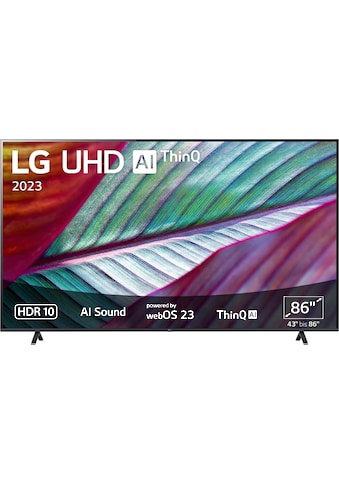 LG LCD-LED Fernseher »86UR78006LB« 217 cm...