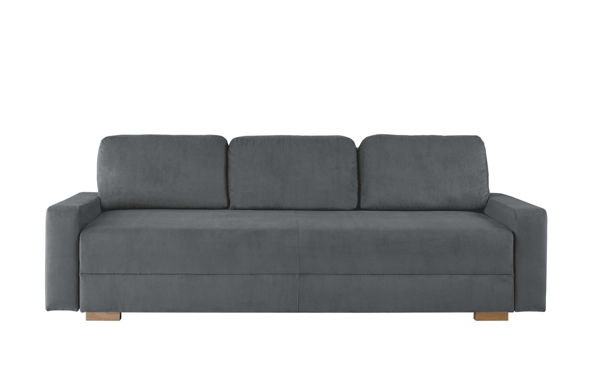 Home affaire 3-Sitzer "SHERIDIAN Schlafsofa mit Bettkasten, in Feincord & V günstig online kaufen