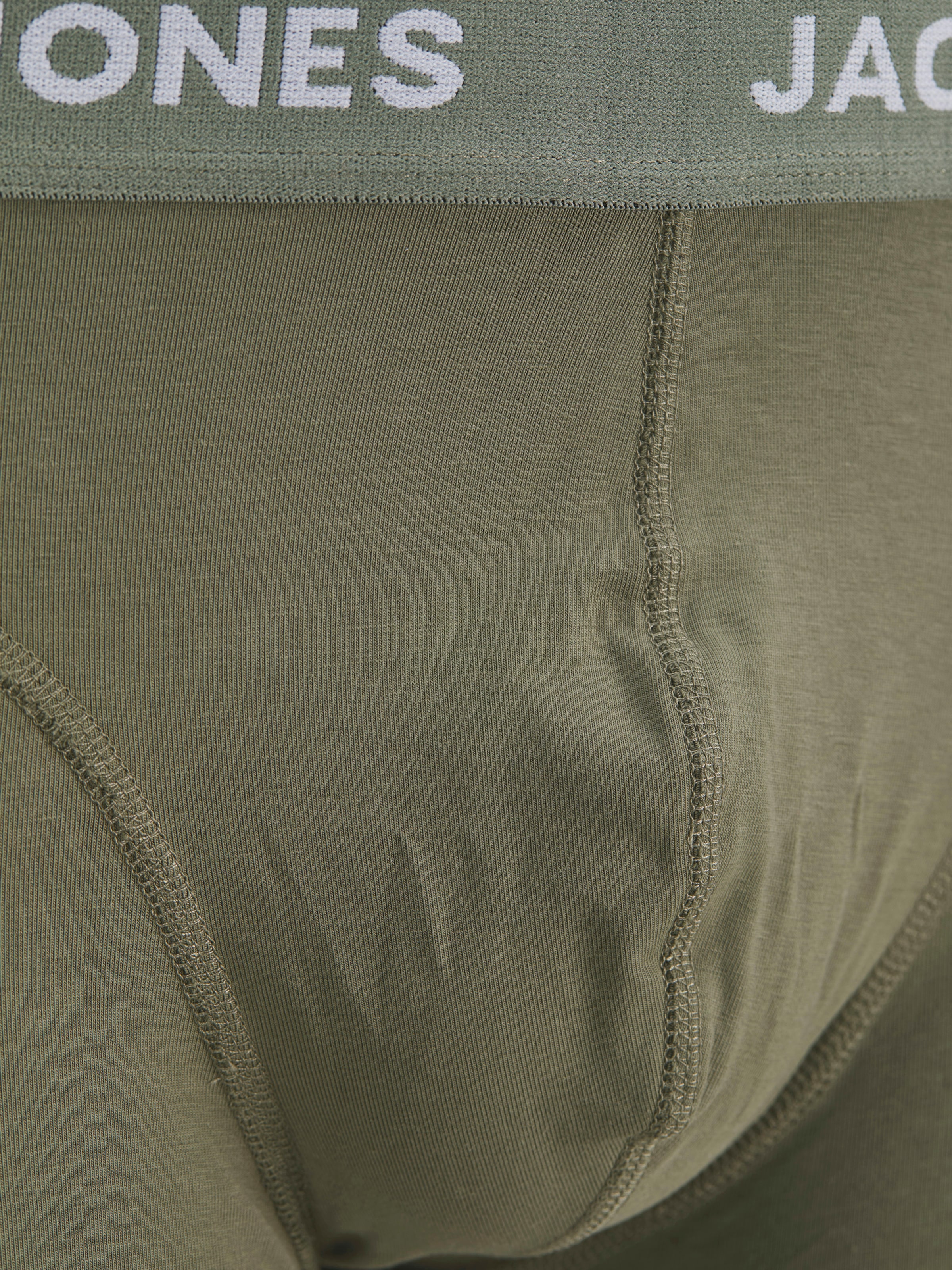 Jack & Jones Trunk »JACROB SOLID TRUNKS 3 PACK SN«, (3 St.), mit Logo Schriftzug