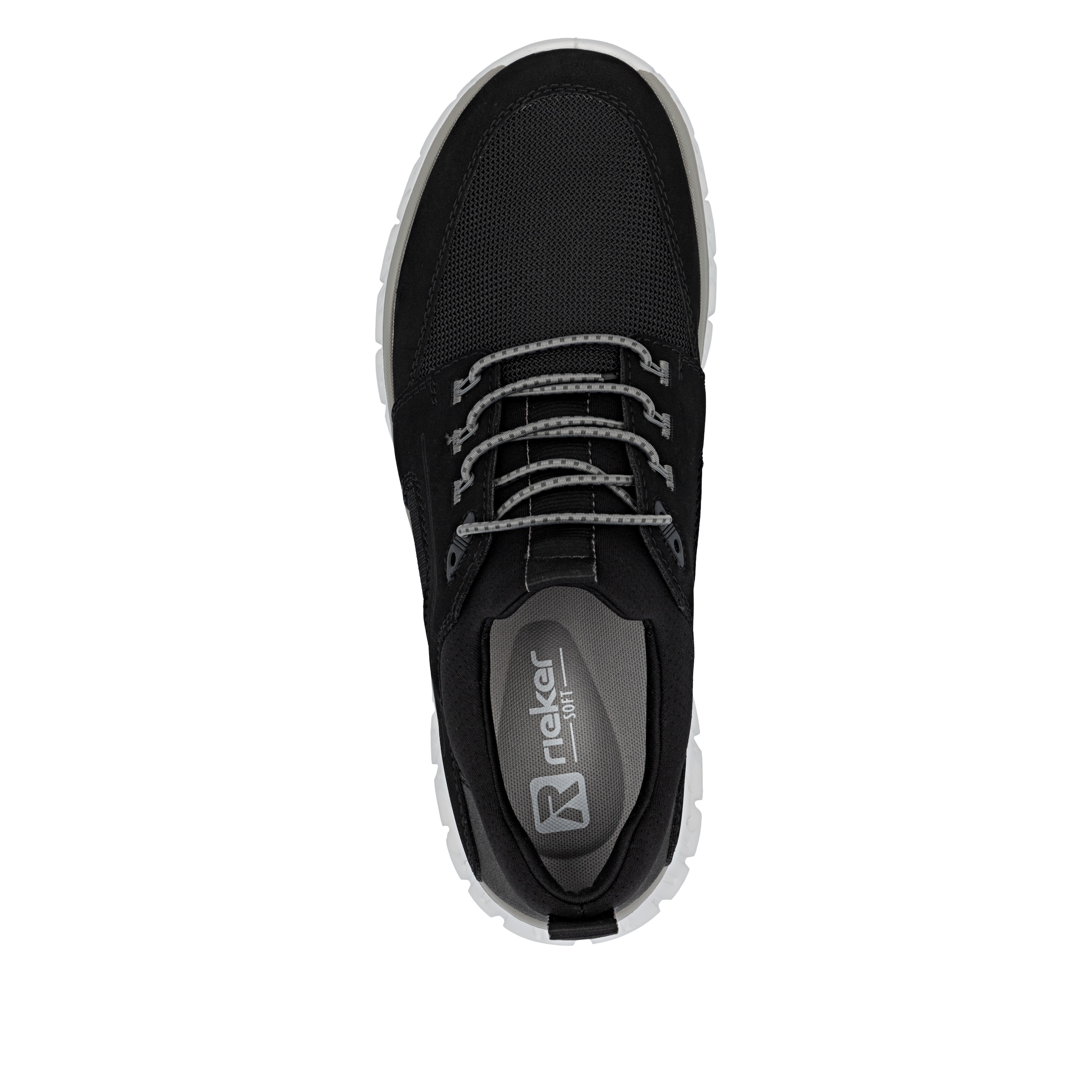 RIEKER Sport Slip-On Sneaker, Freizeitschuh, Halbschuh, Slipper mit Anziehlaschen
