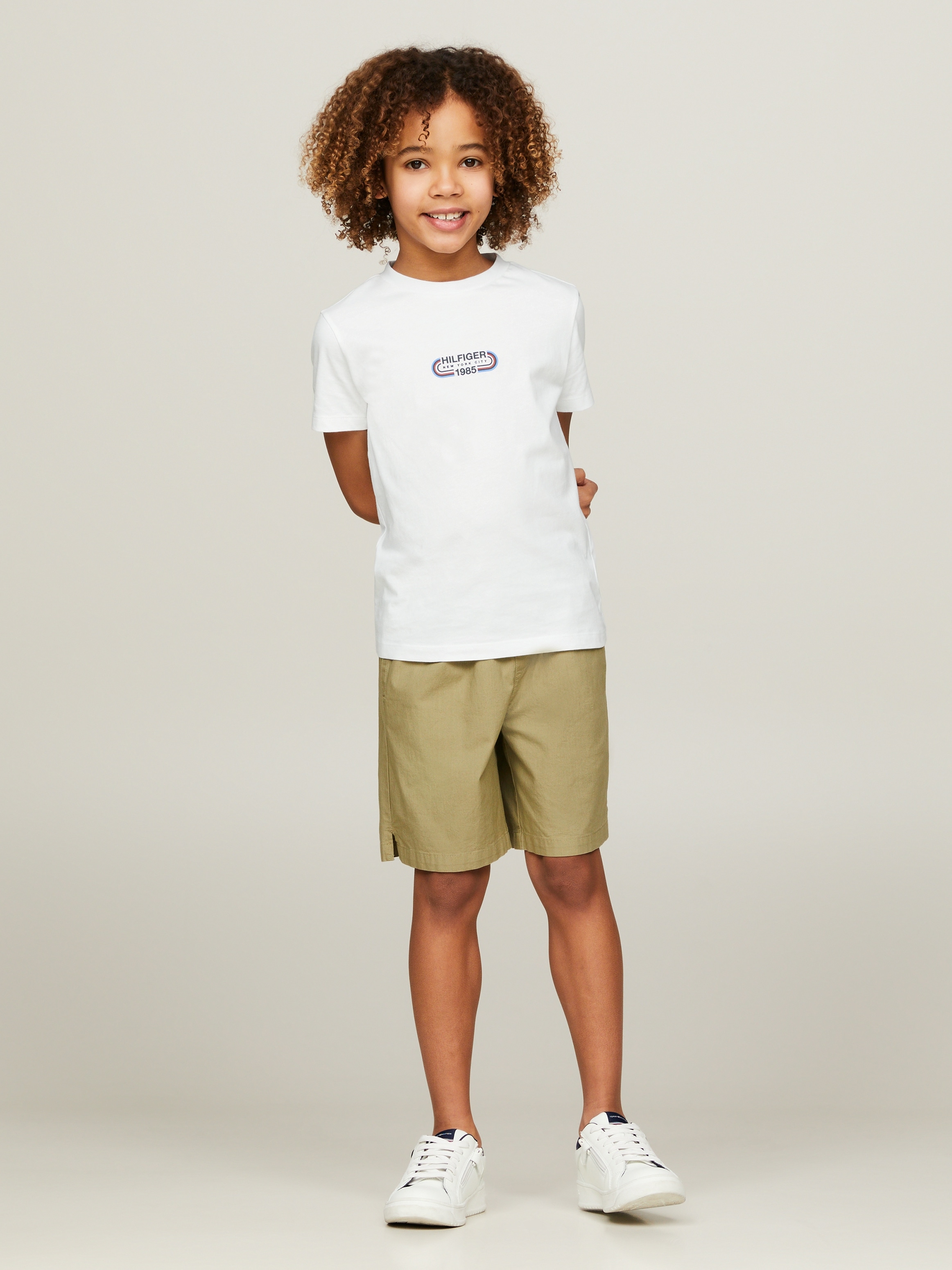 Tommy Hilfiger T-Shirt »HILFIGER TRACK TEE S/S«, Kinder bis 16 Jahre