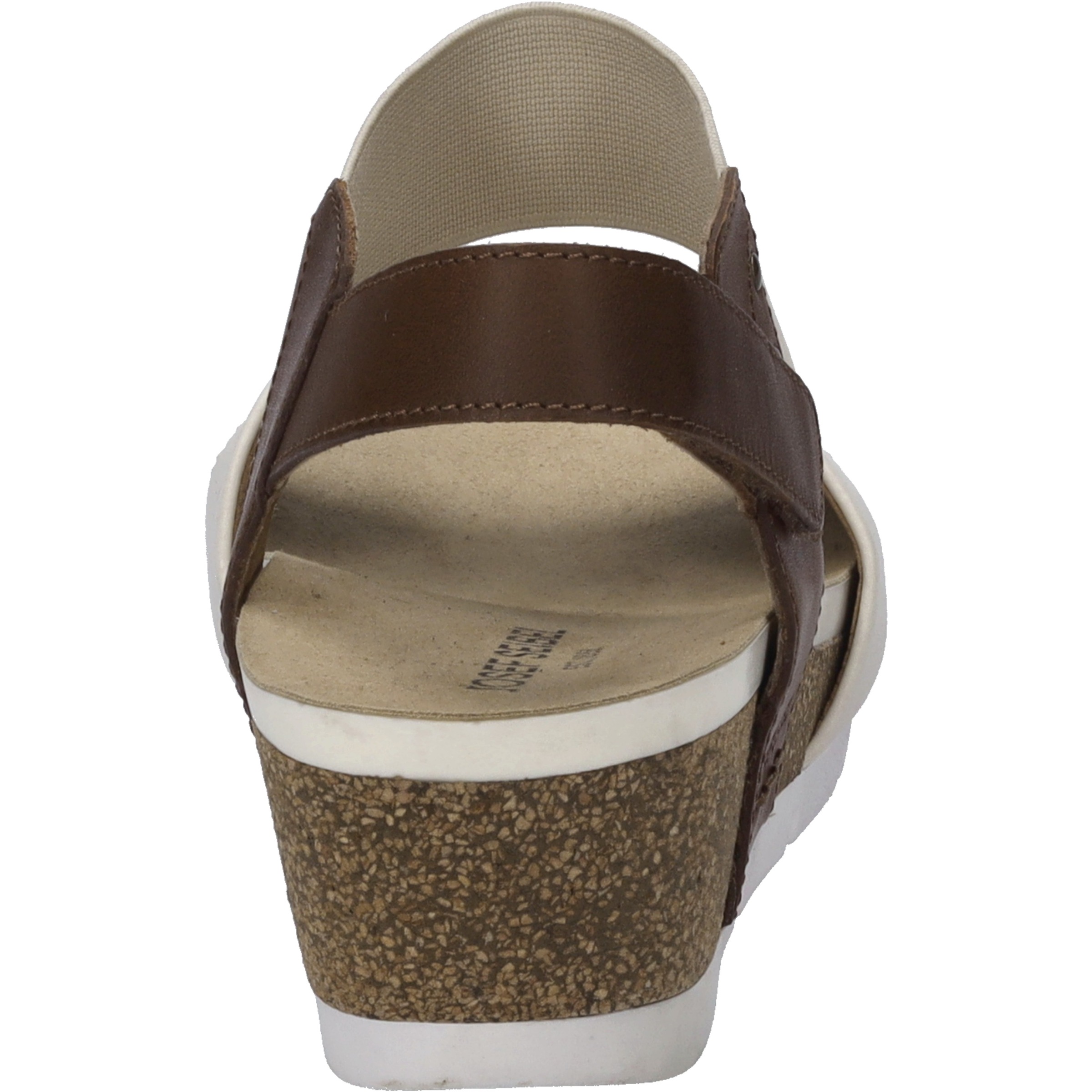 Sandale JOSEF SEIBEL "Quinn 09, creme-kombi", Damen, Gr. 39, beige (creme, kombi), Obermaterial: 100% Rindsleder Leather cow., Schuhe Sandale 3