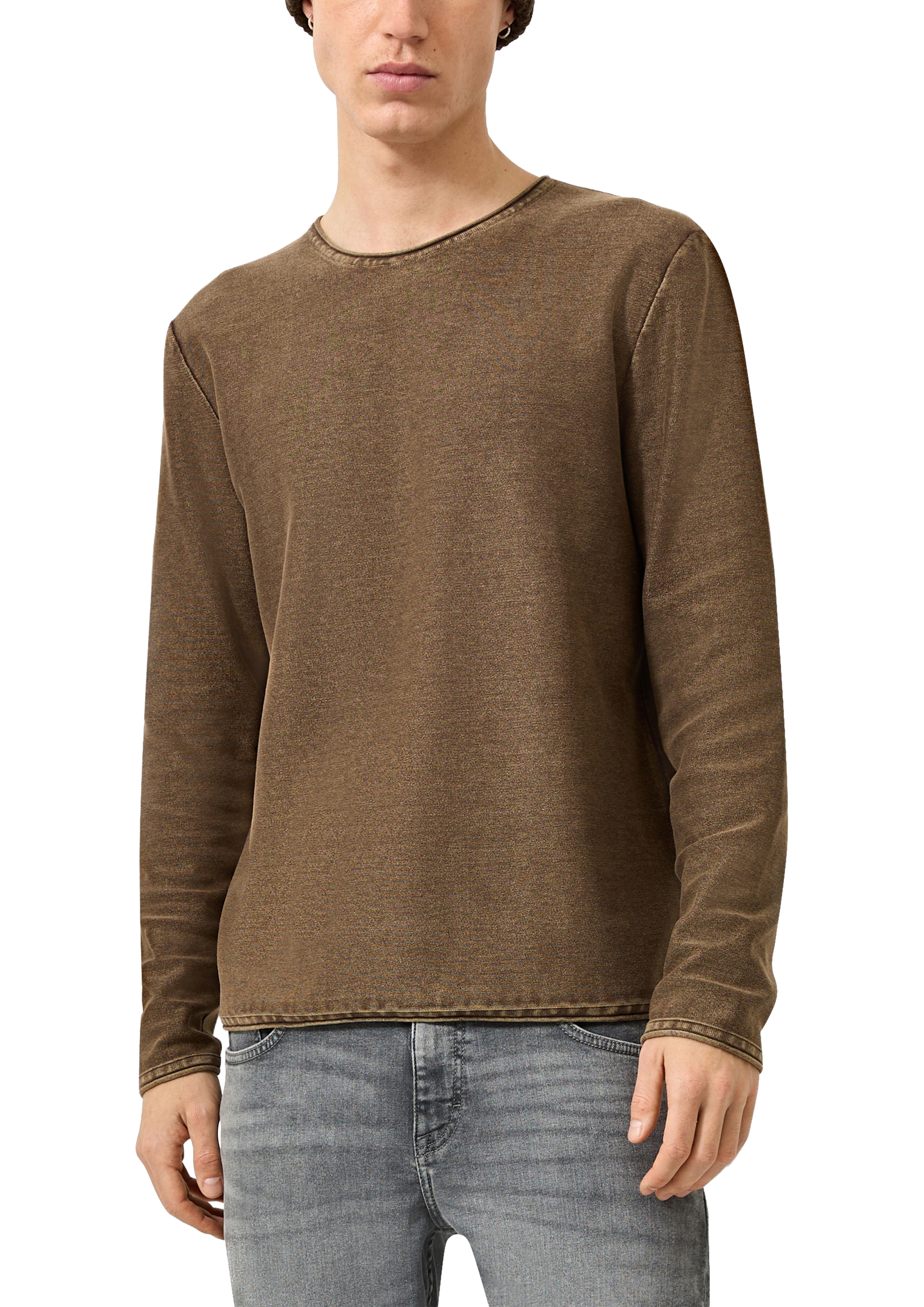 QS Strickpullover mit Rollkante