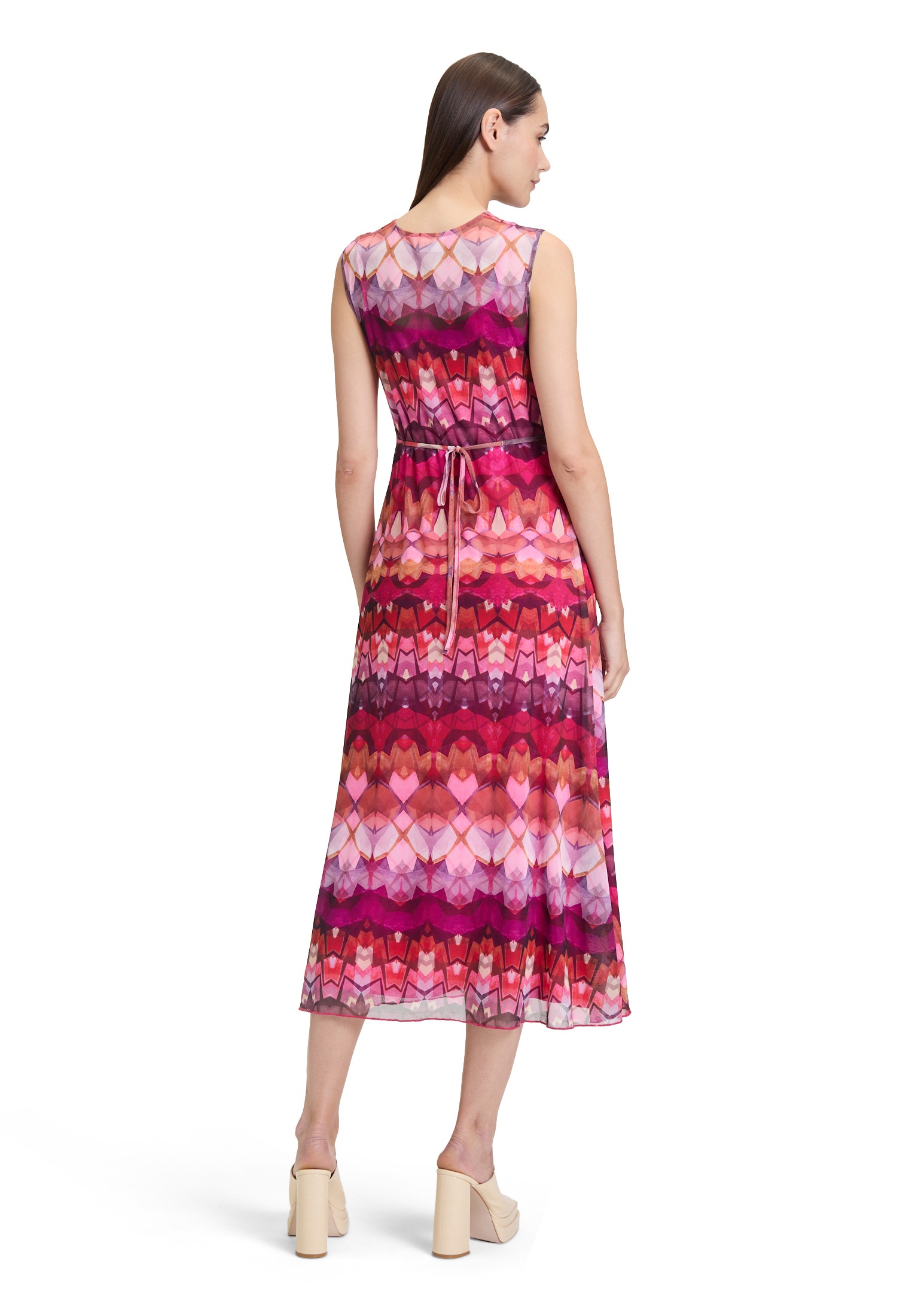 Cartoon Midikleid »Cartoon Damen Midikleid ohne Arm«