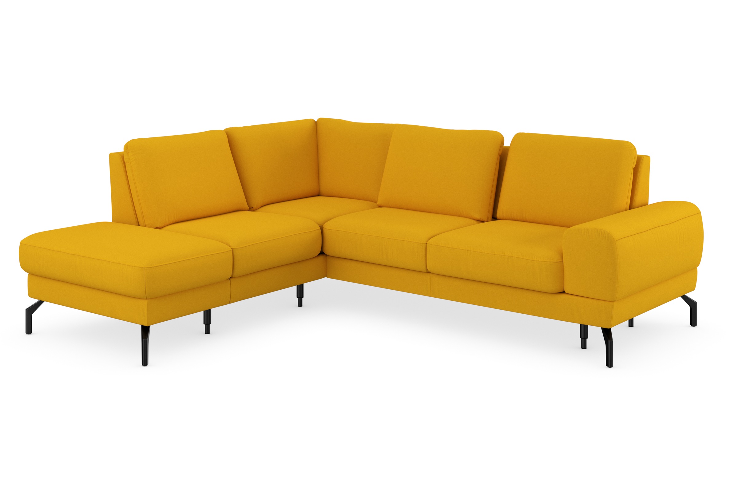sit&more Ecksofa »Cinturo L-Form«, inklusive Sitztiefenverstellung und Federkern, Sitzhöhe 48 cm