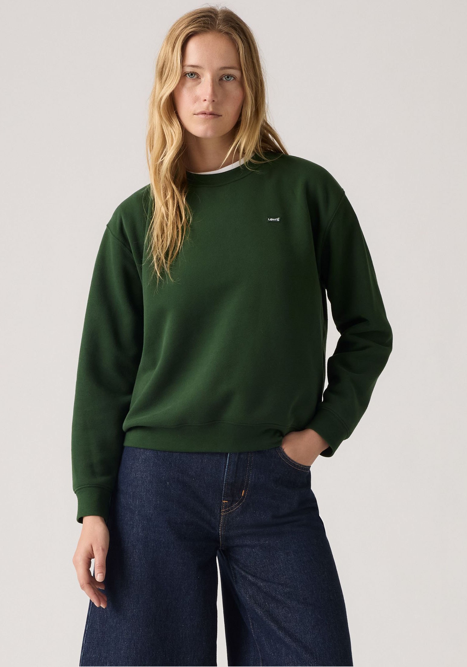 Levis Sweatshirt "EVERYDAY CREW SWEATSHIRT", mit kleinem Logo auf der Brust günstig online kaufen