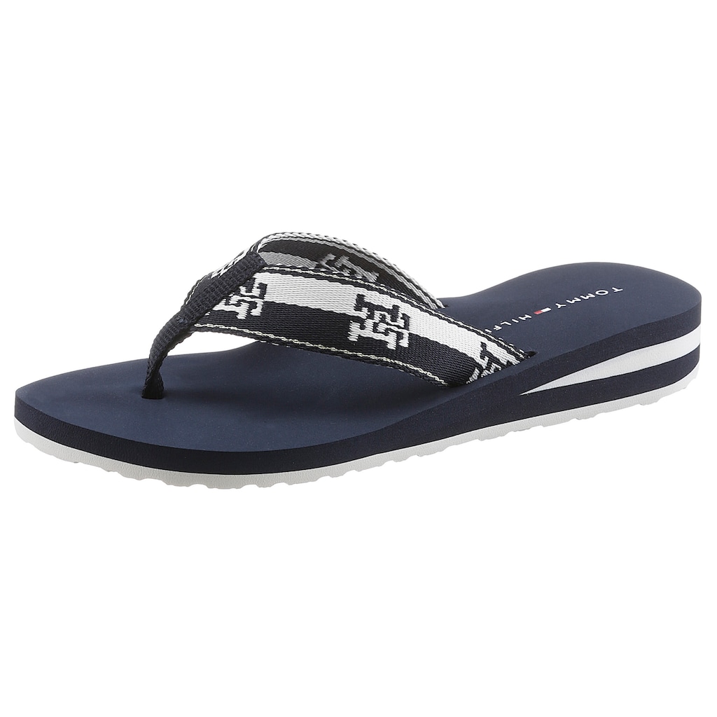 Tommy Hilfiger Zehentrenner »TH COLORBLOCK WEBBING SANDAL«