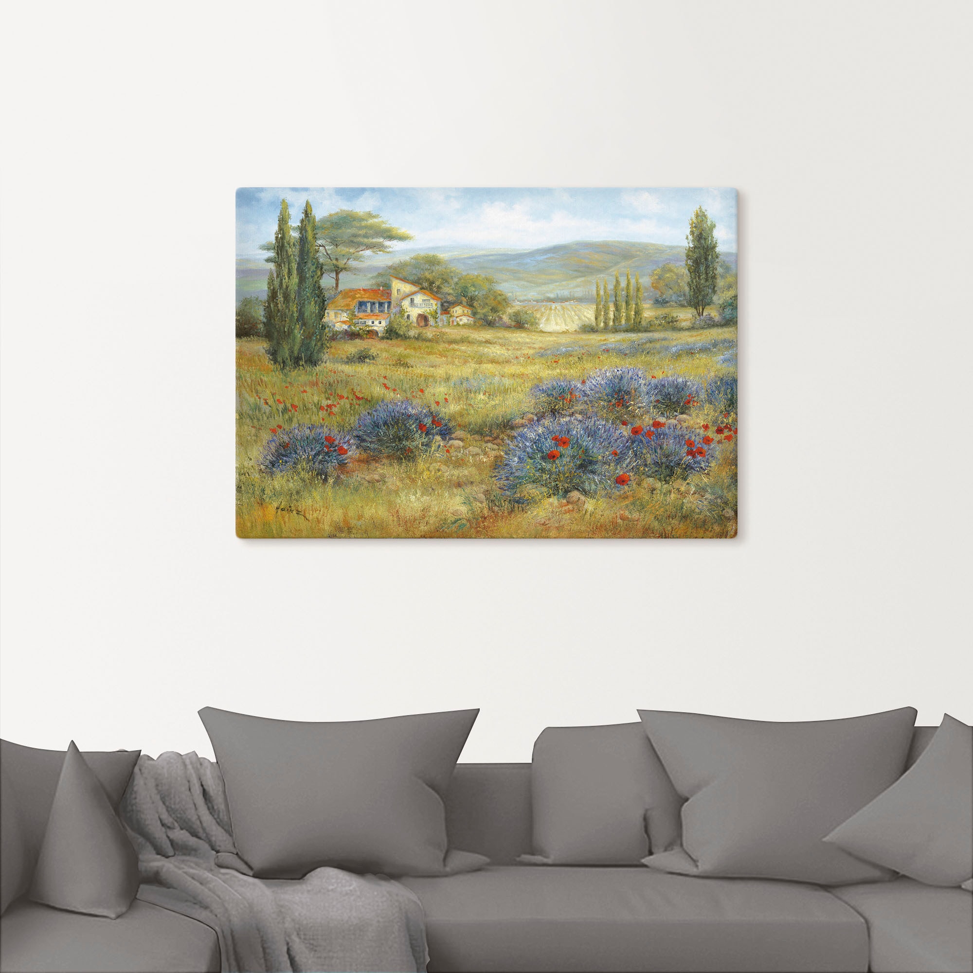 Artland Wandbild (1 Bilder als Poster Wandaufkleber kaufen Leinwandbild, Alubild, St.), BAUR Europa, Größen in oder | von versch. »Provence«
