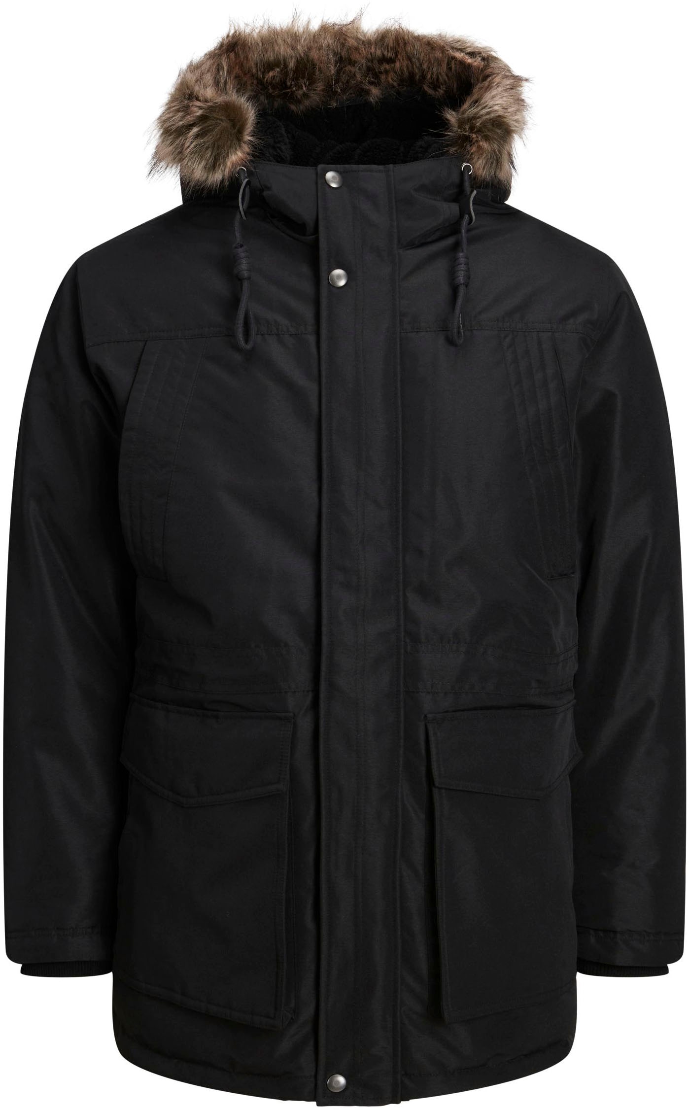 Jack & Jones Outdoorjacke »JJDAVID PARKA JACKET«, mit Kapuze