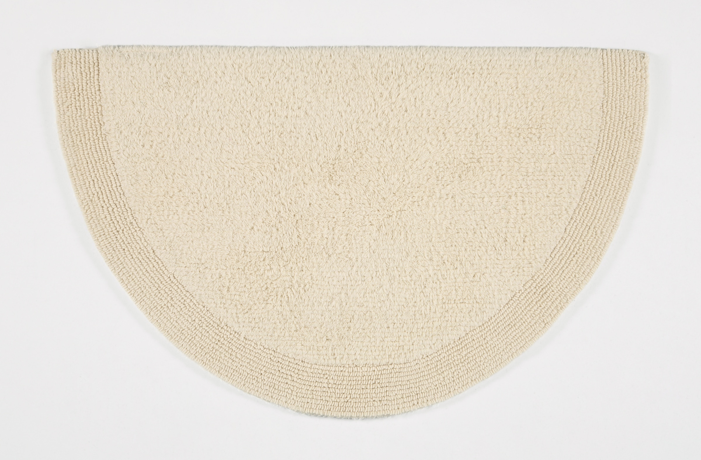 my home Badematte »Kapra, Badvorleger, Badezimmer Teppich«, beidseitig nutzbar-fußbodenheizungsgeeignet-strapazierfähig, mit Bordüre, Badteppich, Badematte, Baumwolle