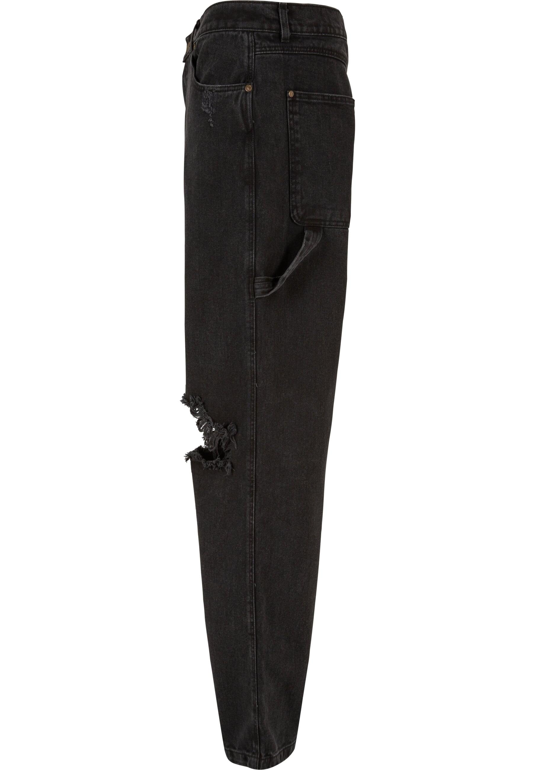 Karl Kani Bequeme Jeans »Karl Kani Herren KK Retro Baggy Workwear Knee Cut Denim«, (1 tlg.)