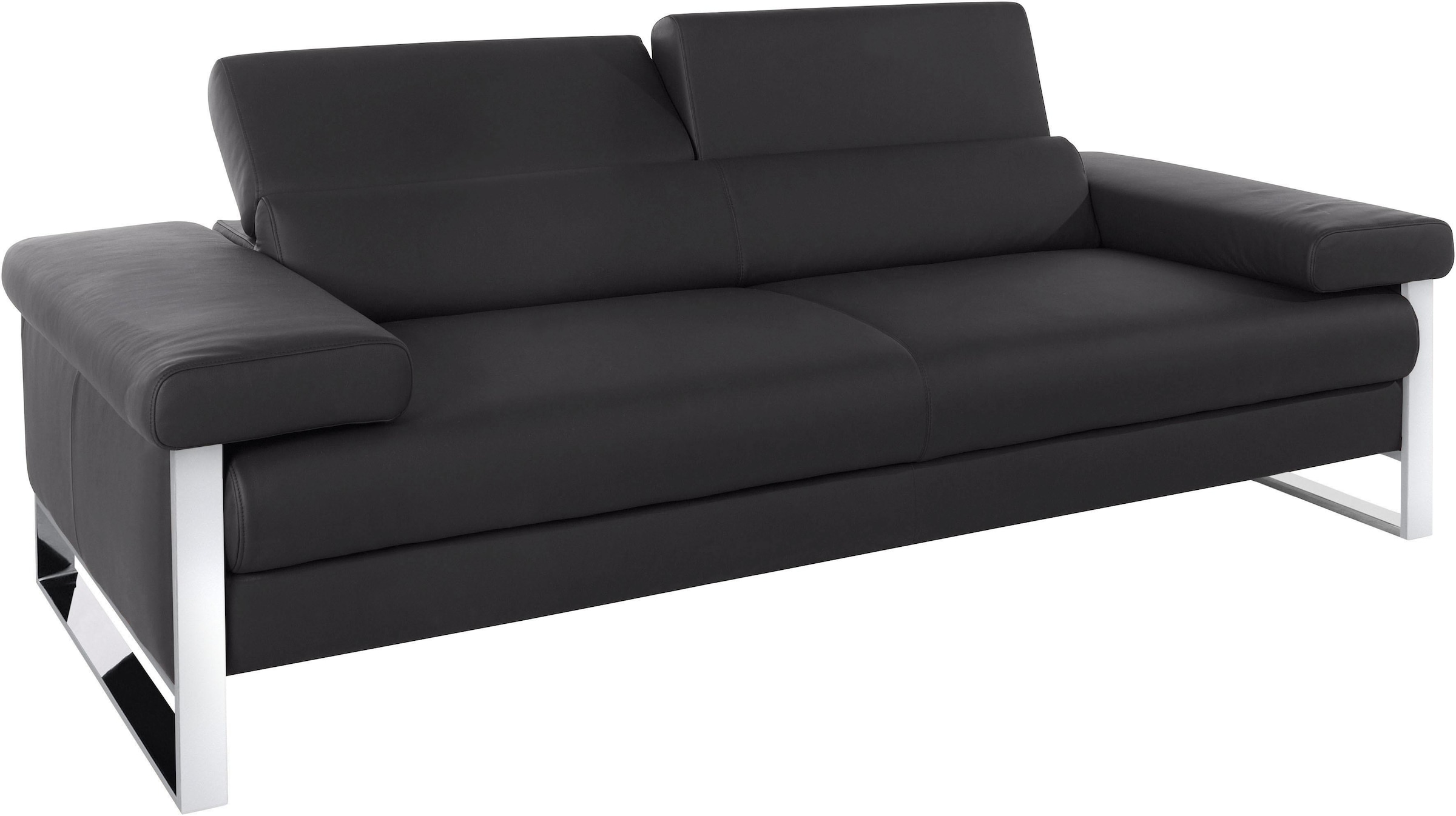 W.SCHILLIG 2-Sitzer »finn«, German Design Award 2016, Fußgestell Chrom glänzend, Breite 230 cm