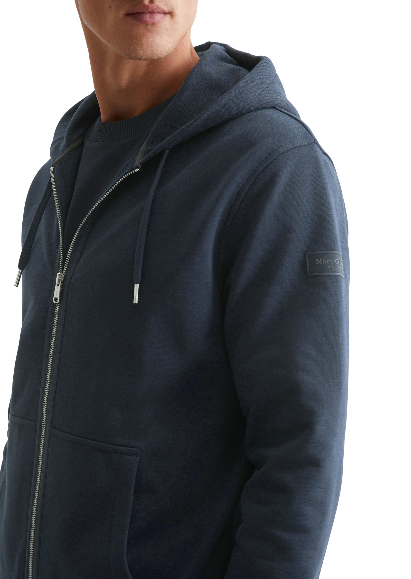 Marc O'Polo Sweatjacke »aus Bio-Baumwolle«
