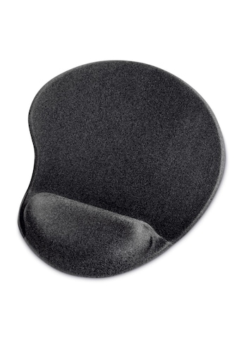 Mauspad »ergonomisches Mauspad mit Handballenauflage "Ergonomic", Schwarz«