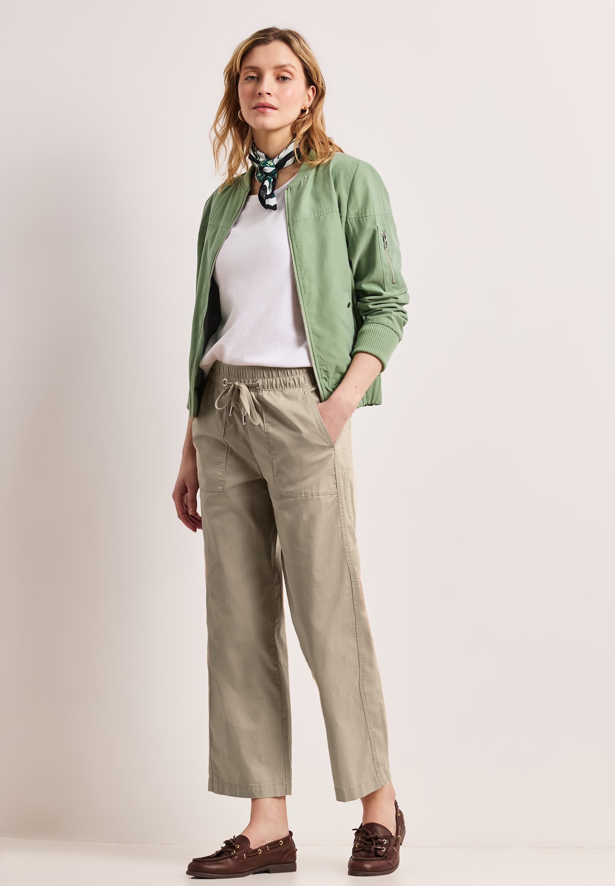 STREET ONE Stoffhose  Middle Waist