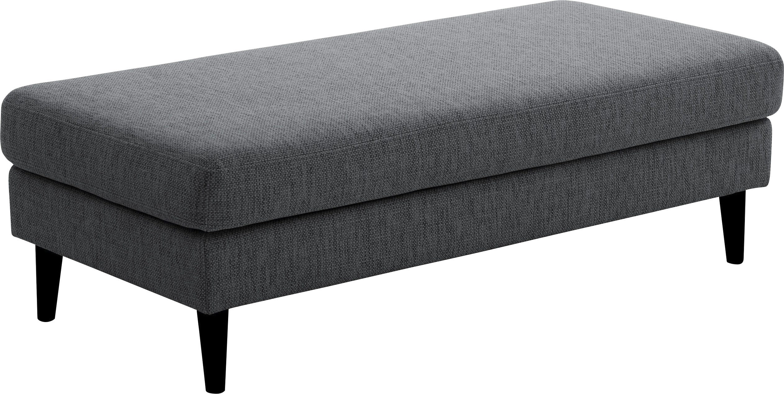 OTTO home Hocker "Rekvik" XXL-Hocker, mit Massivholzfüßen, passend zur Rekvik-Serie
