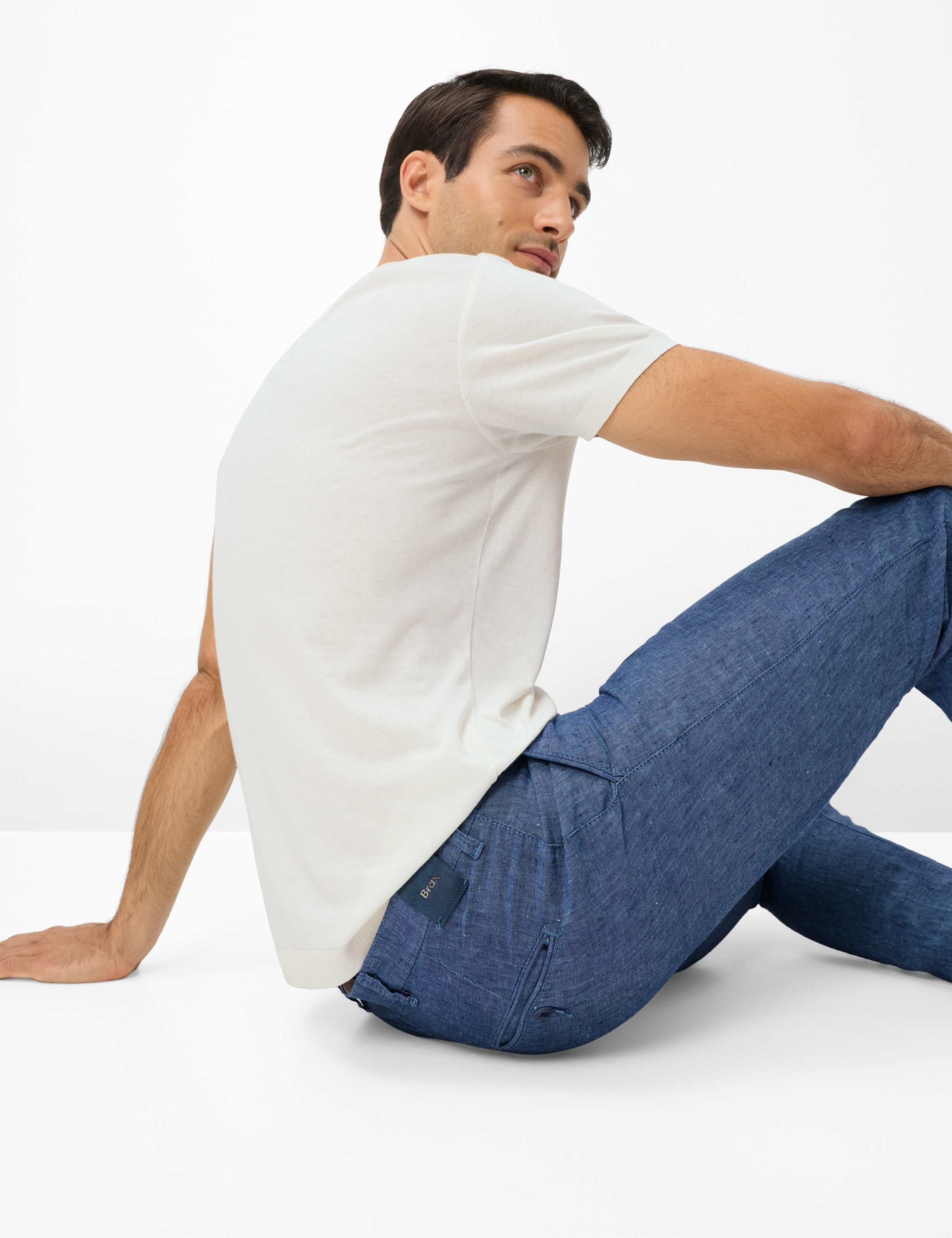 BRAX FABIO Chino Pants Sky Blue 40 3