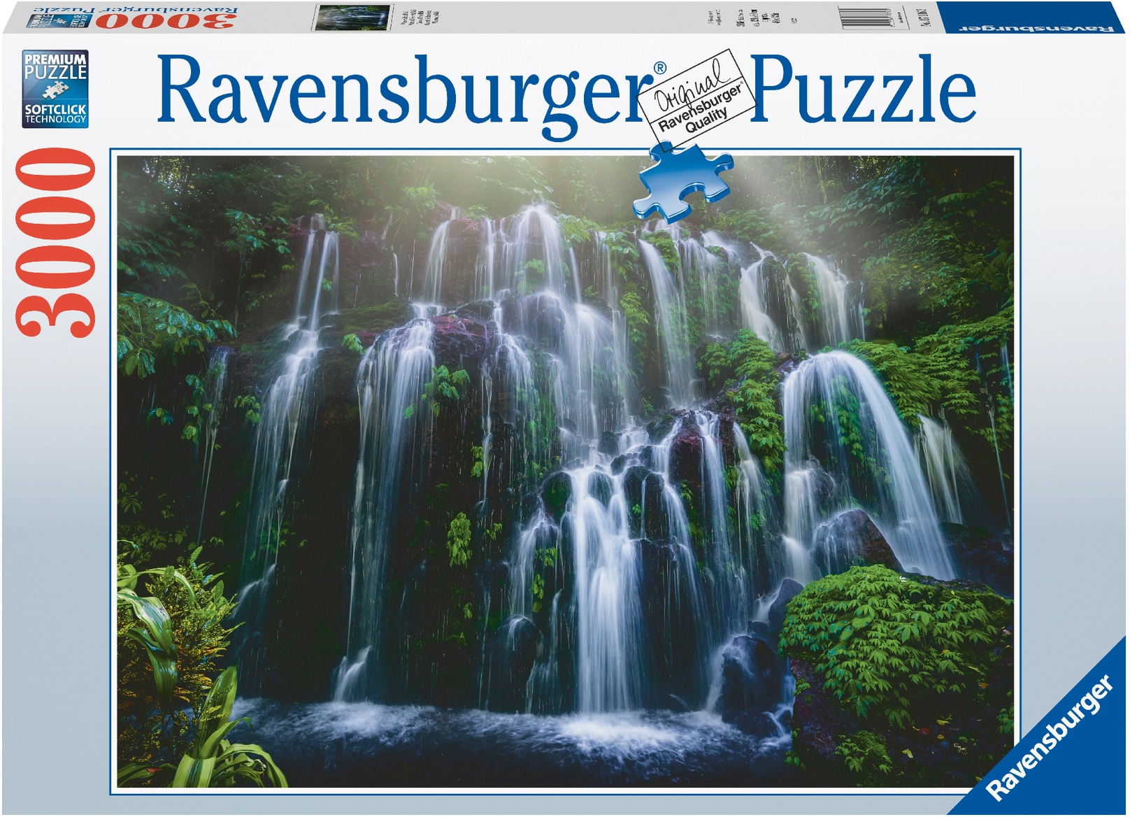 Ravensburger Puzzle »Wasserfall auf Bali«, Made in Germany, FSC® - schützt Wald - weltweit