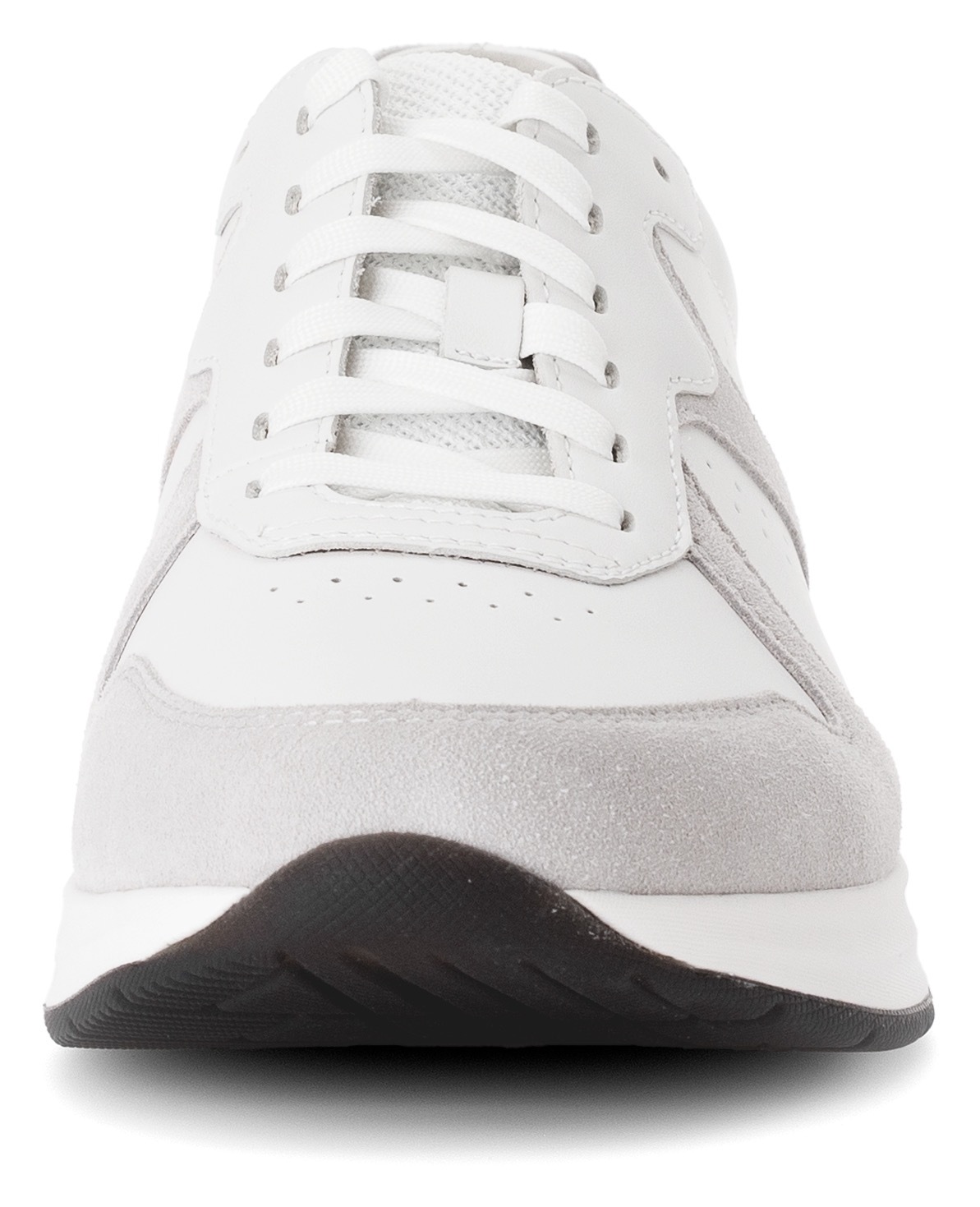 Gabor Rollingsoft Keilsneaker, Freizeitschuh, Halbschuh, Schnürer, gepolsterter Schaftrand, G-Weite