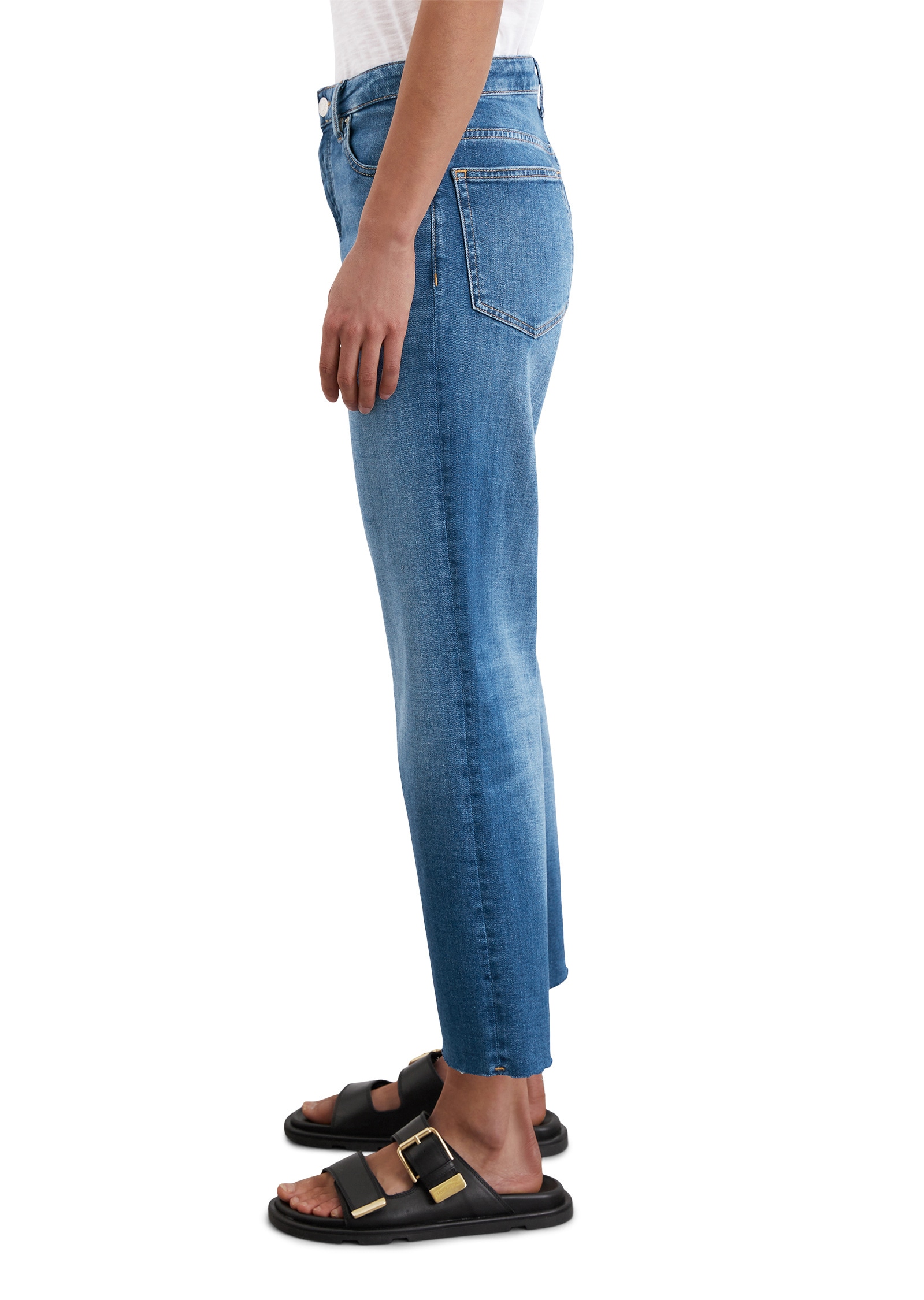 Marc O'Polo Straight-Jeans »aus Cashmere Touch Denim«
