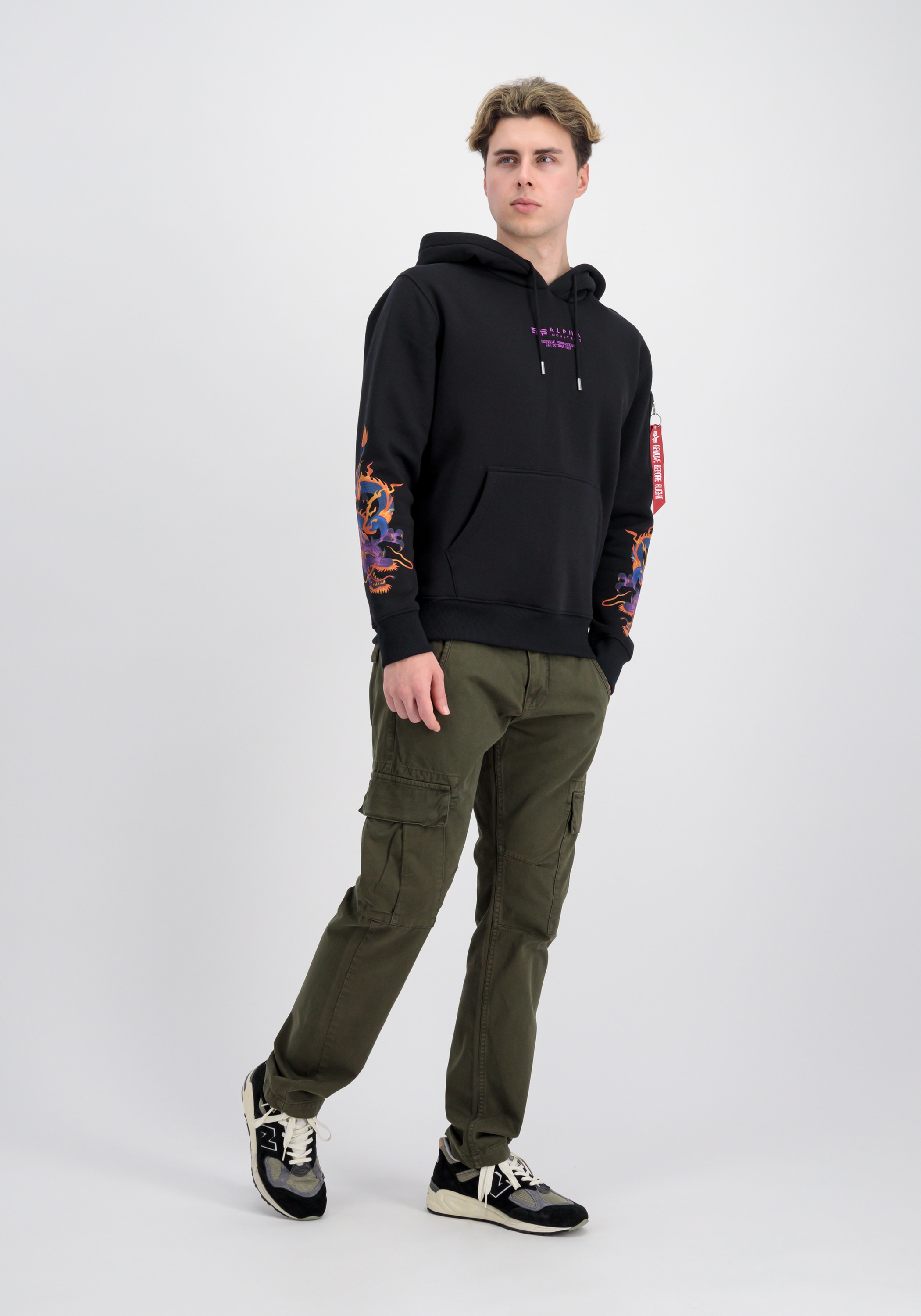 Alpha Industries Hoodie »Alpha Industries Men - Hoodies Dragon EMB Hoodie«